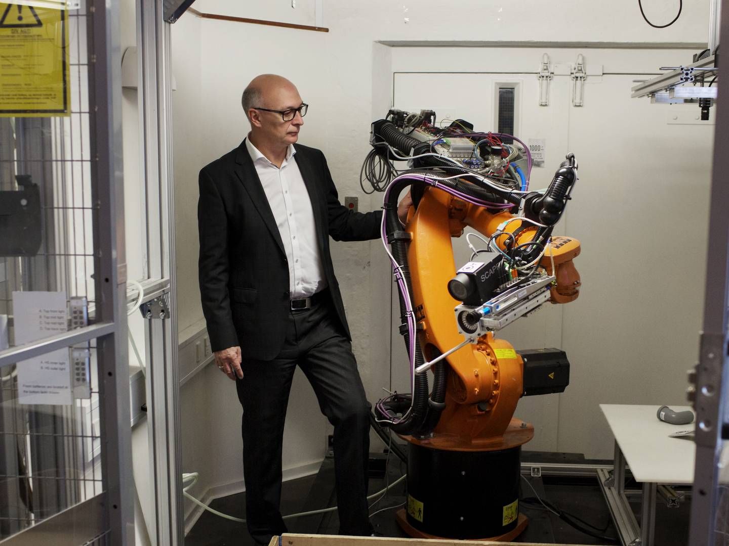 Søren Bøving-Andersen er adm. direktør i robotselskabet og ejer 5-10 pct. af virksomheden. | Foto: PR