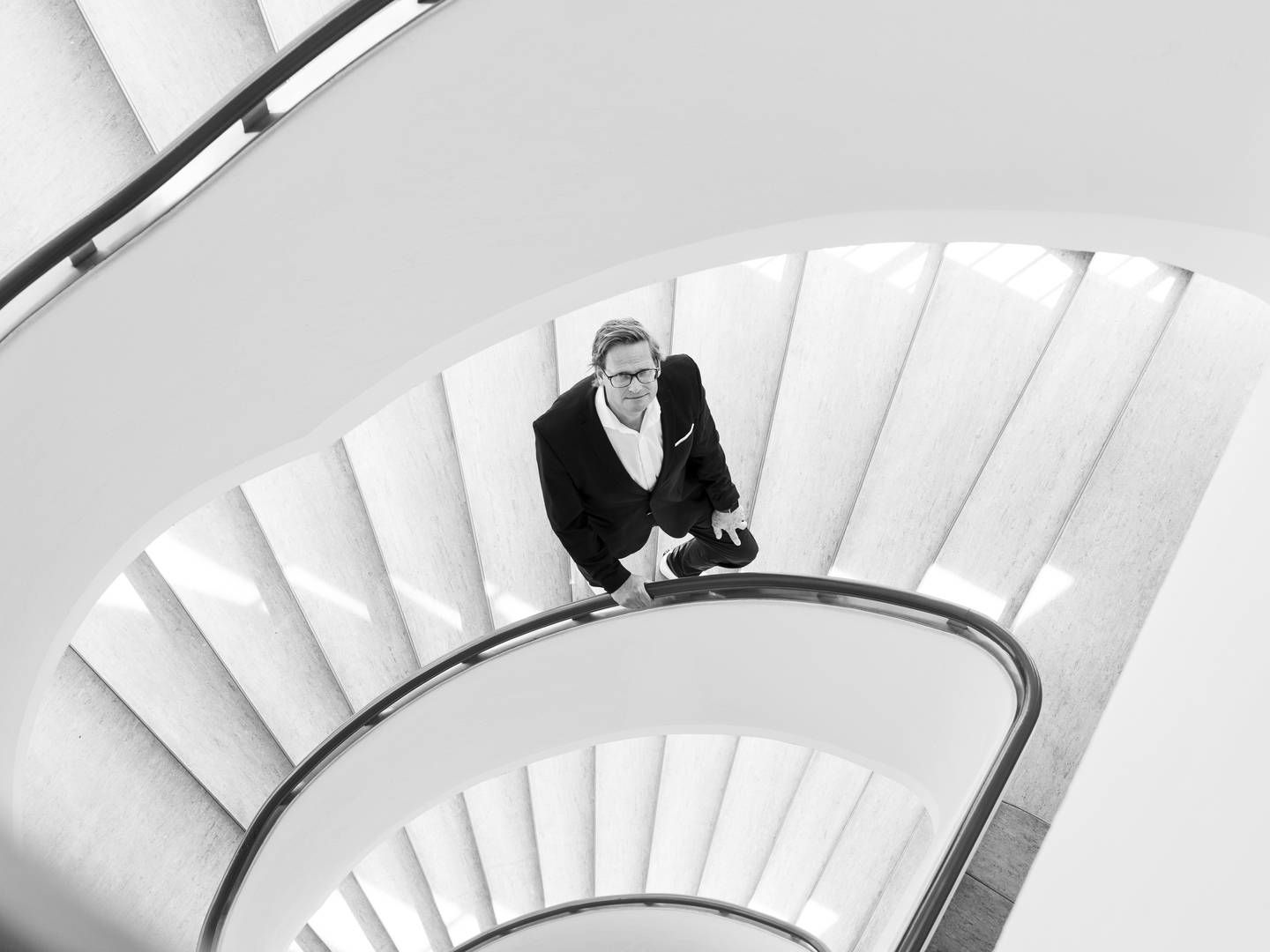 "Usikkerhed er gift for et aktiemarked," siger Carsten Borring, noteringschef på Nasdaq i København. | Foto: Christian Lykking/ERH