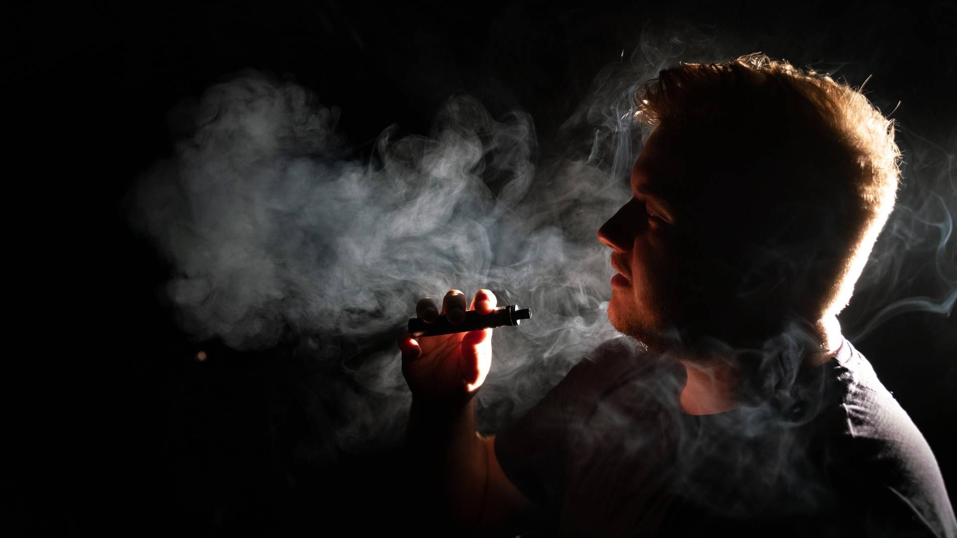 Fra 1. april er det ikke længere lovligt at sælge e-cigaretter med smag. Det betyder et noget mere begrænset sortiment for Gejser. | Foto: Andreas Merrald