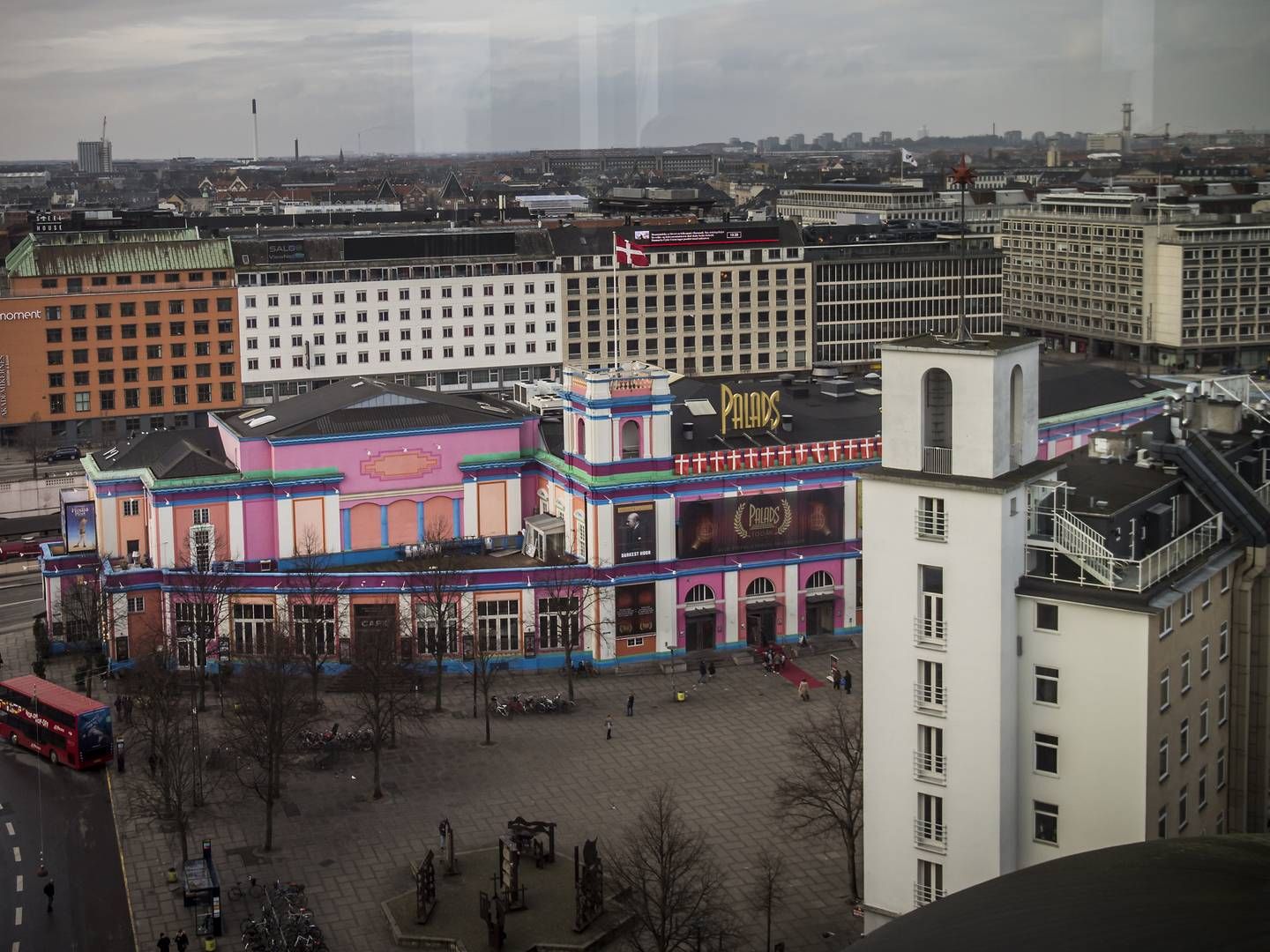 Palads ligger centralt placeret i København på Axeltorv mellem Vesterport og Rådhuspladsen. | Foto: Jonas Olufson