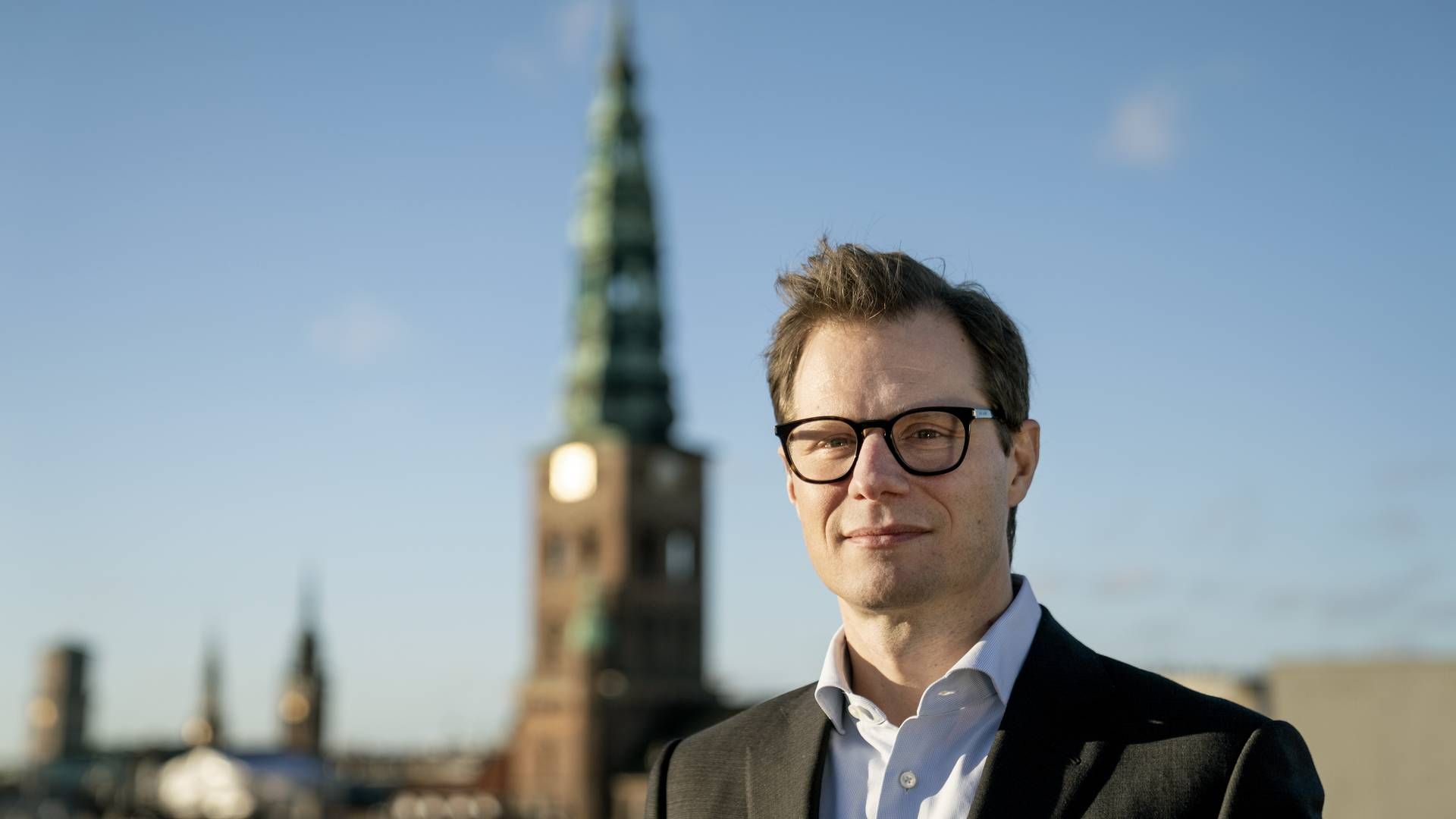 Carsten Egeriis, CEO at Danske Bank and chair of Finans Denmark. | Photo: Stine Bidstrup/ERH