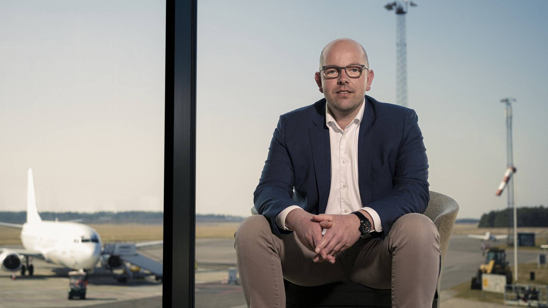 Brian Worm bliver ny direktør i Aarhus Lufthavn ved Tirstrup.. | Foto: PR / Aarhus Lufthavn