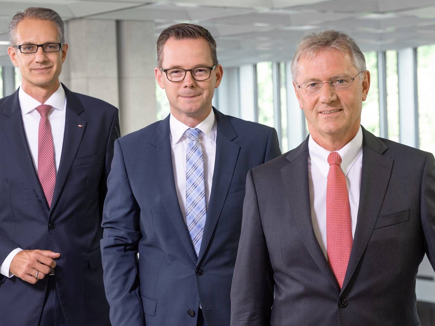 Der LBS-West-Gesamtvorstand (v.l.n.r.): Jörg Münning, Frank Demmer und Jörg Koschate. | Foto: LBS West