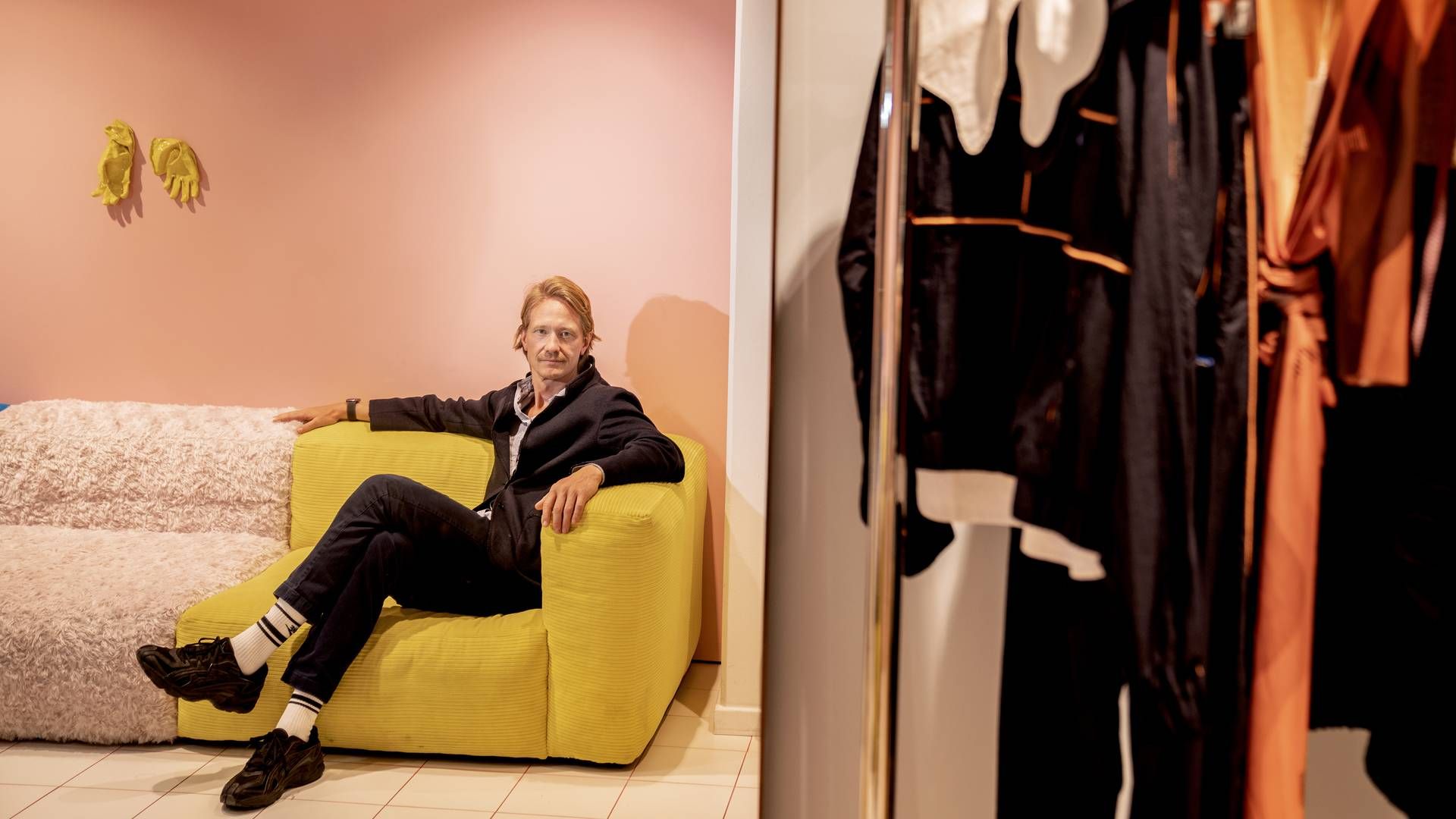 Nicolaj Reffstrup er stifter af og kreativ direktør i det danske modehus Ganni, som har international succes. | Foto: Stine Bidstrup