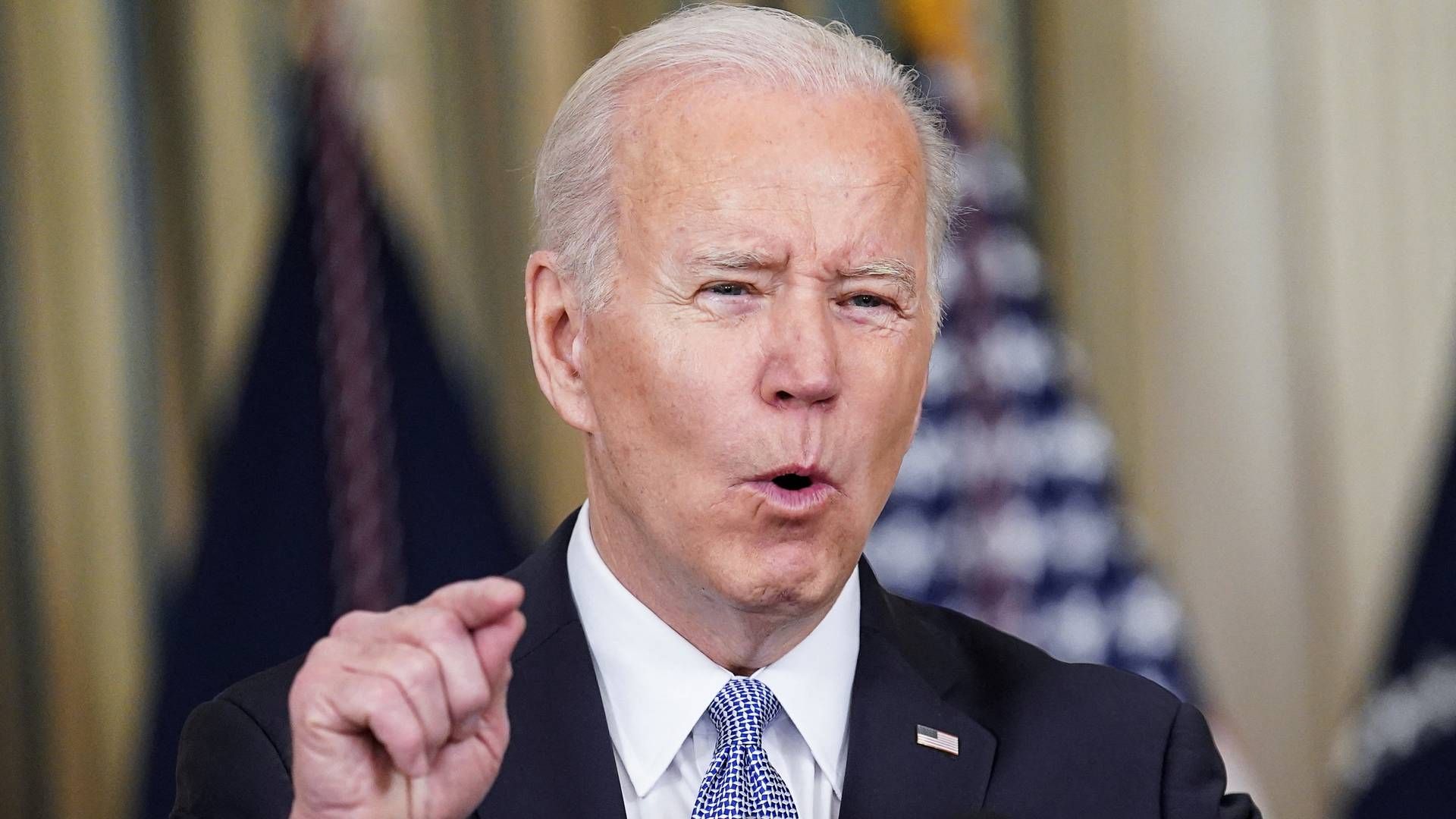 Torsdag bekræftede den amerikanske præsident, Joe Biden, at USA dagligt vil frigive 1 mio. tønder olie fra landets strategiske reserver. | Foto: Kevin Lamarque/Reuters/Ritzau Scanpix