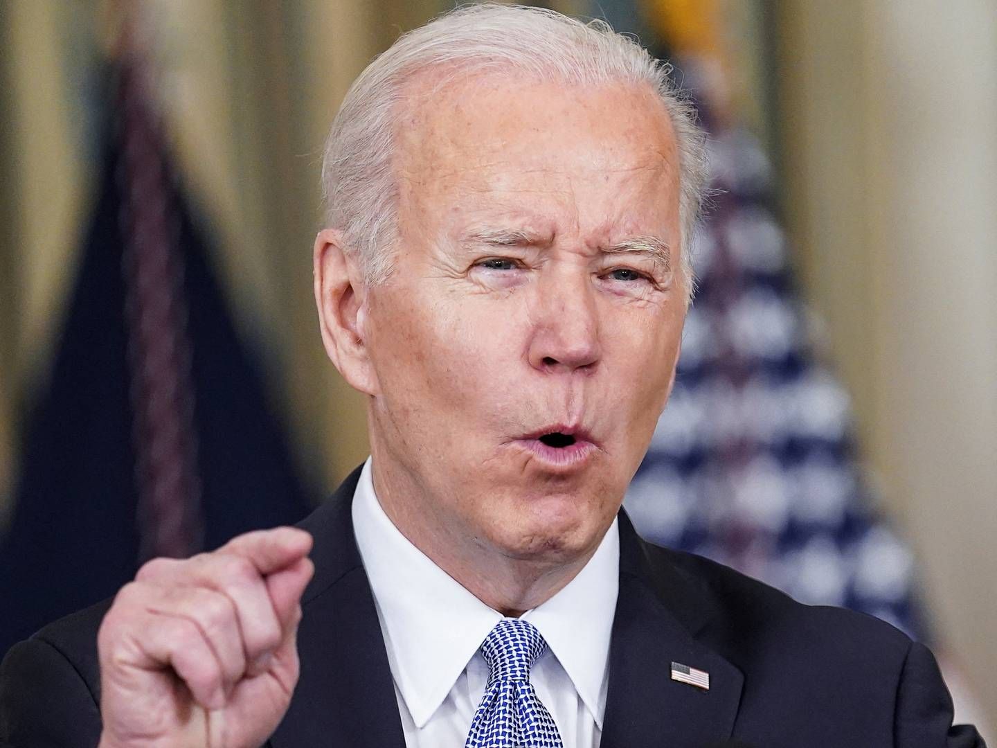 Torsdag bekræftede den amerikanske præsident, Joe Biden, at USA dagligt vil frigive 1 mio. tønder olie fra landets strategiske reserver. | Foto: Kevin Lamarque/Reuters/Ritzau Scanpix