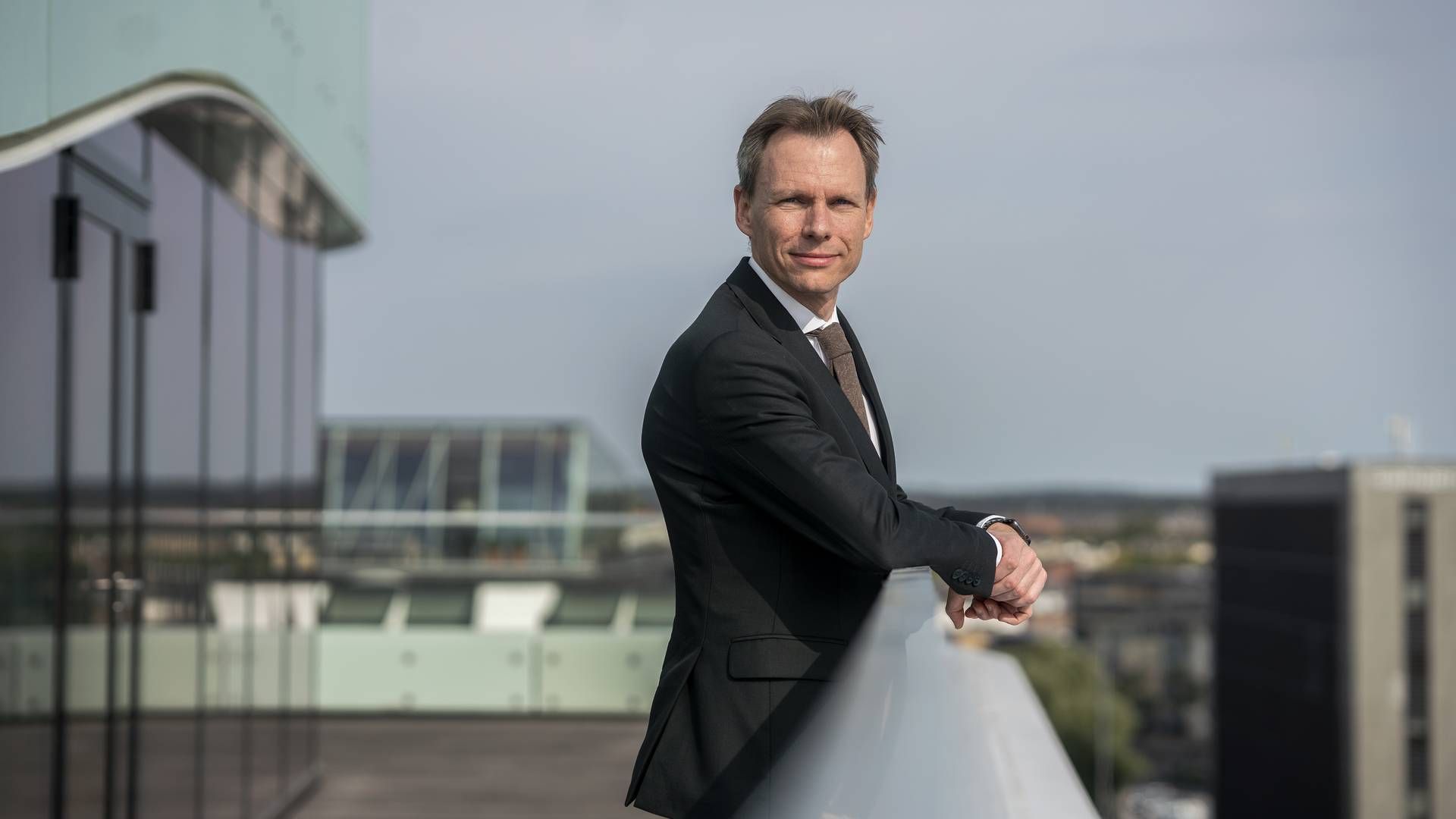 Direktøren for brancheforeningen Forsikring & Pension, Kent Damsgaard | Foto: Stine Bidstrup/ERH
