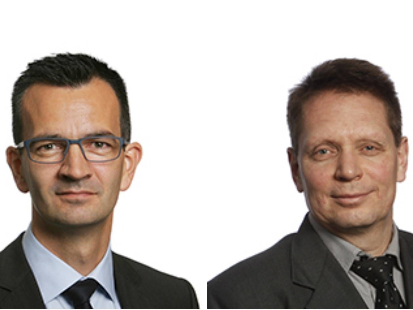 Mikkel Røgild is chief investment officier at Jyske Capital, and Henning Mortense is the head of Jyske Capital. | Photo: PR/Jyske Bank