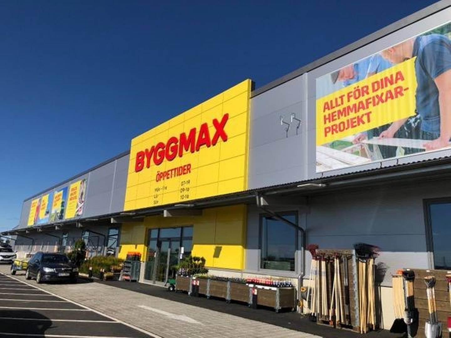 Svenske Byggmax har i løbet af det seneste år opkøbt Næstved Lavpristræ A/S og den danske navnebror Bygmax. | Foto: Pr