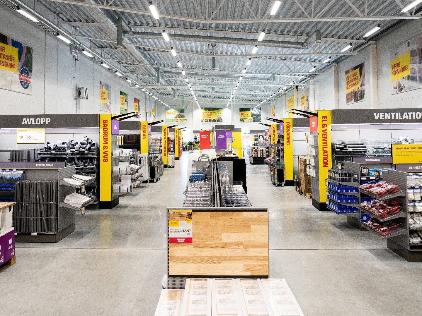 Byggmax får konkurrence i Danmark fra bl.a. 24 Silvan-butikker og 120 Jem & Fix. Foto: PR