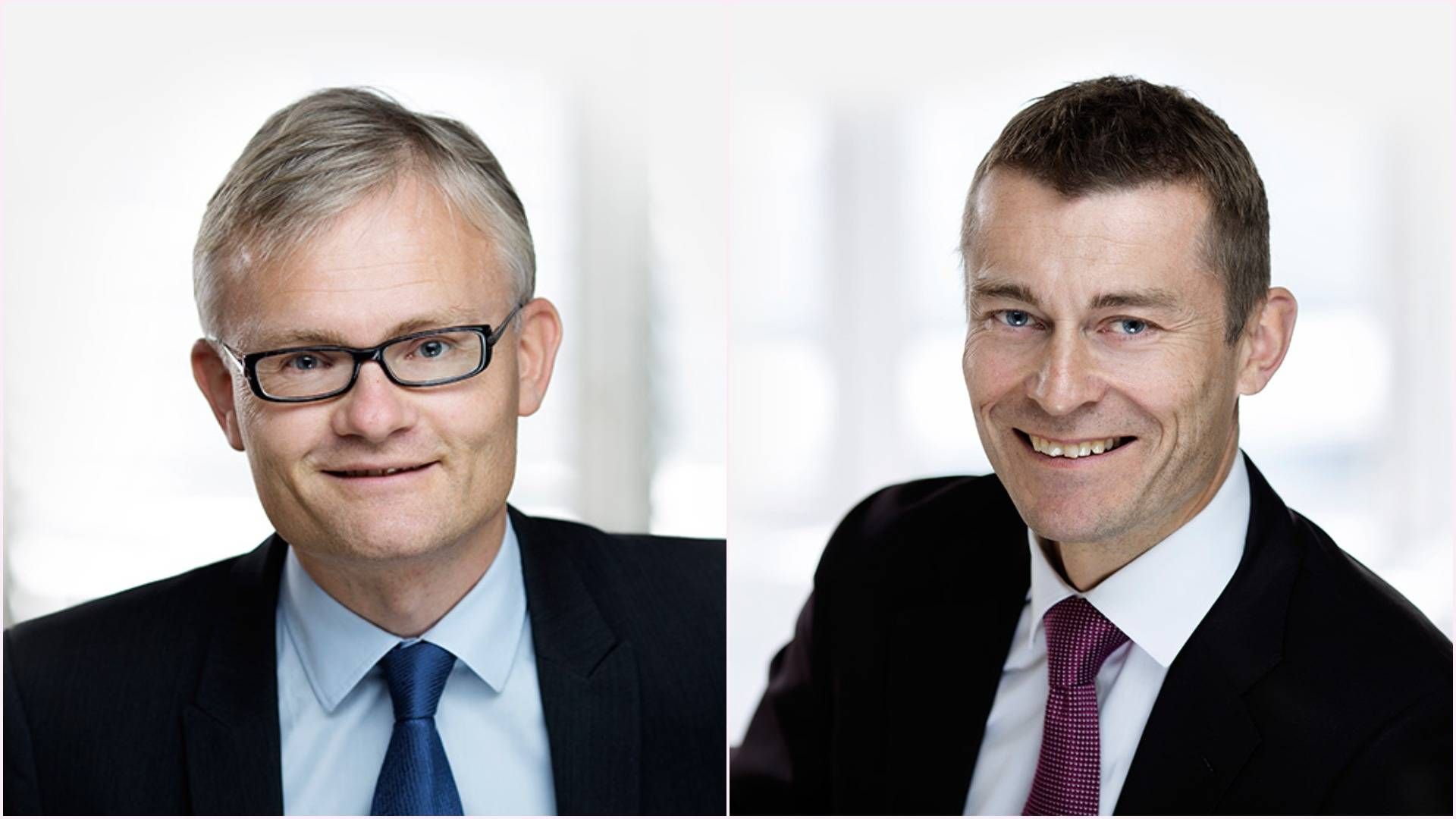 Wiersholm-partnerne Sverre Sandvik (t.v.) og Tom Rune Lian. | Foto: Wiersholm