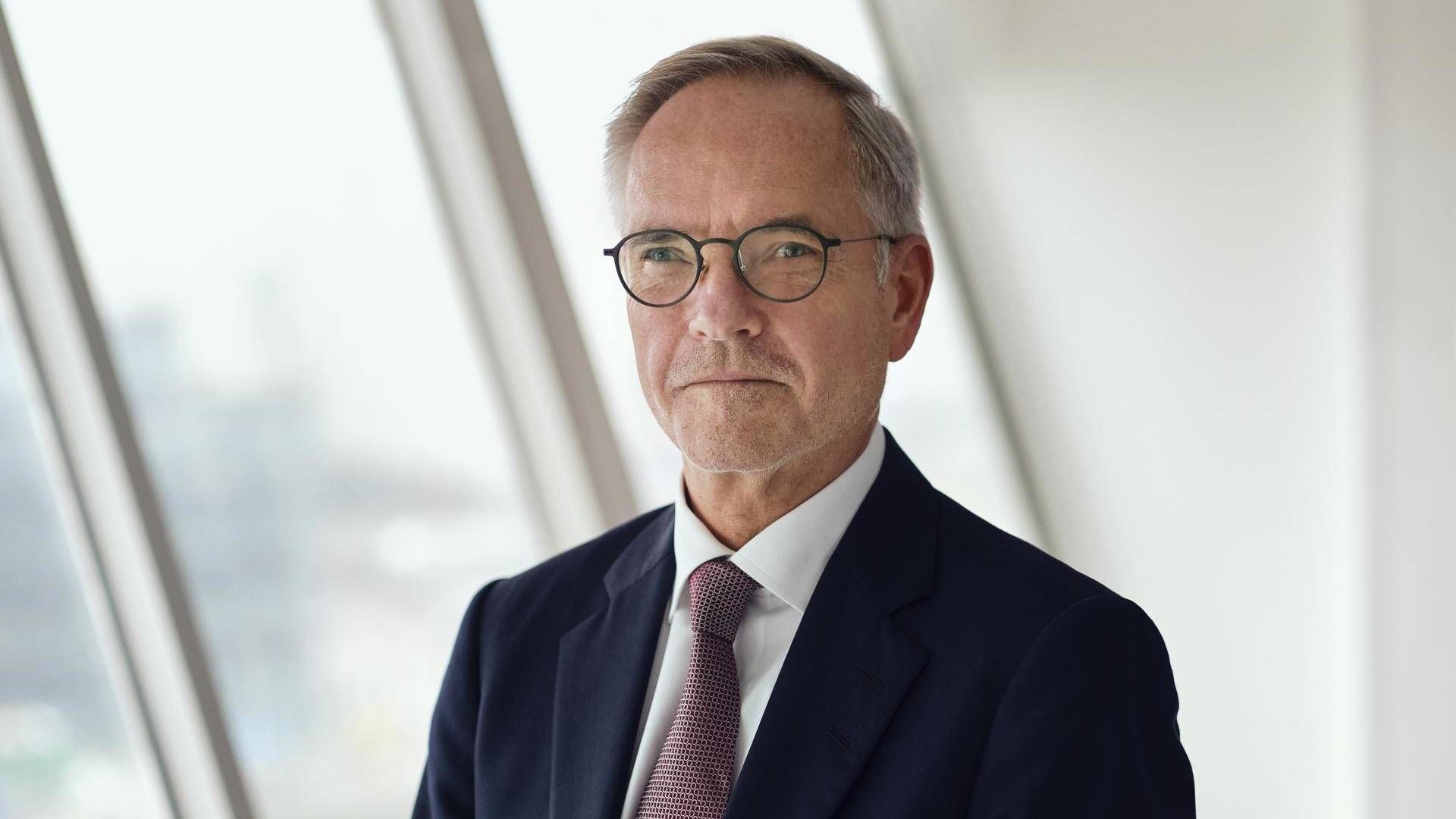 Peder Gellert, formand for konkursramte Marlog. | Foto: PR / DFDS