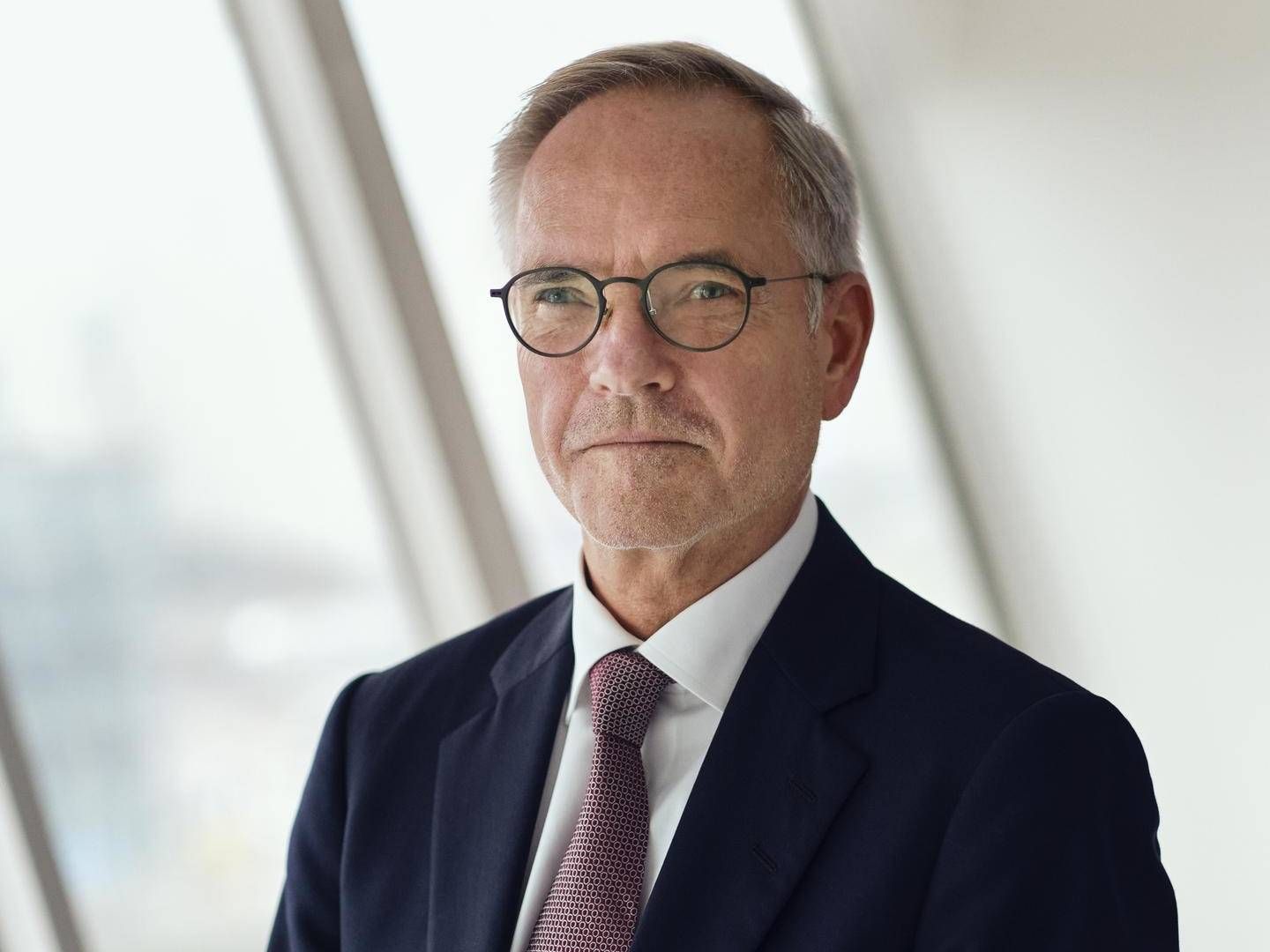 Peder Gellert, formand for konkursramte Marlog. | Foto: PR / DFDS