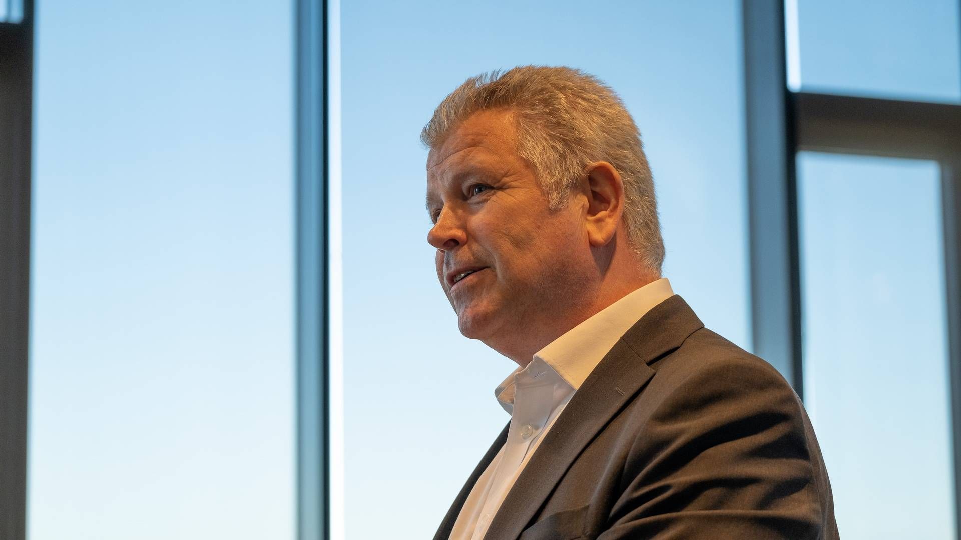 Administrerende banksjef Tor Espnes i Hemne Sparebank. | Foto: Hemne Sparebank