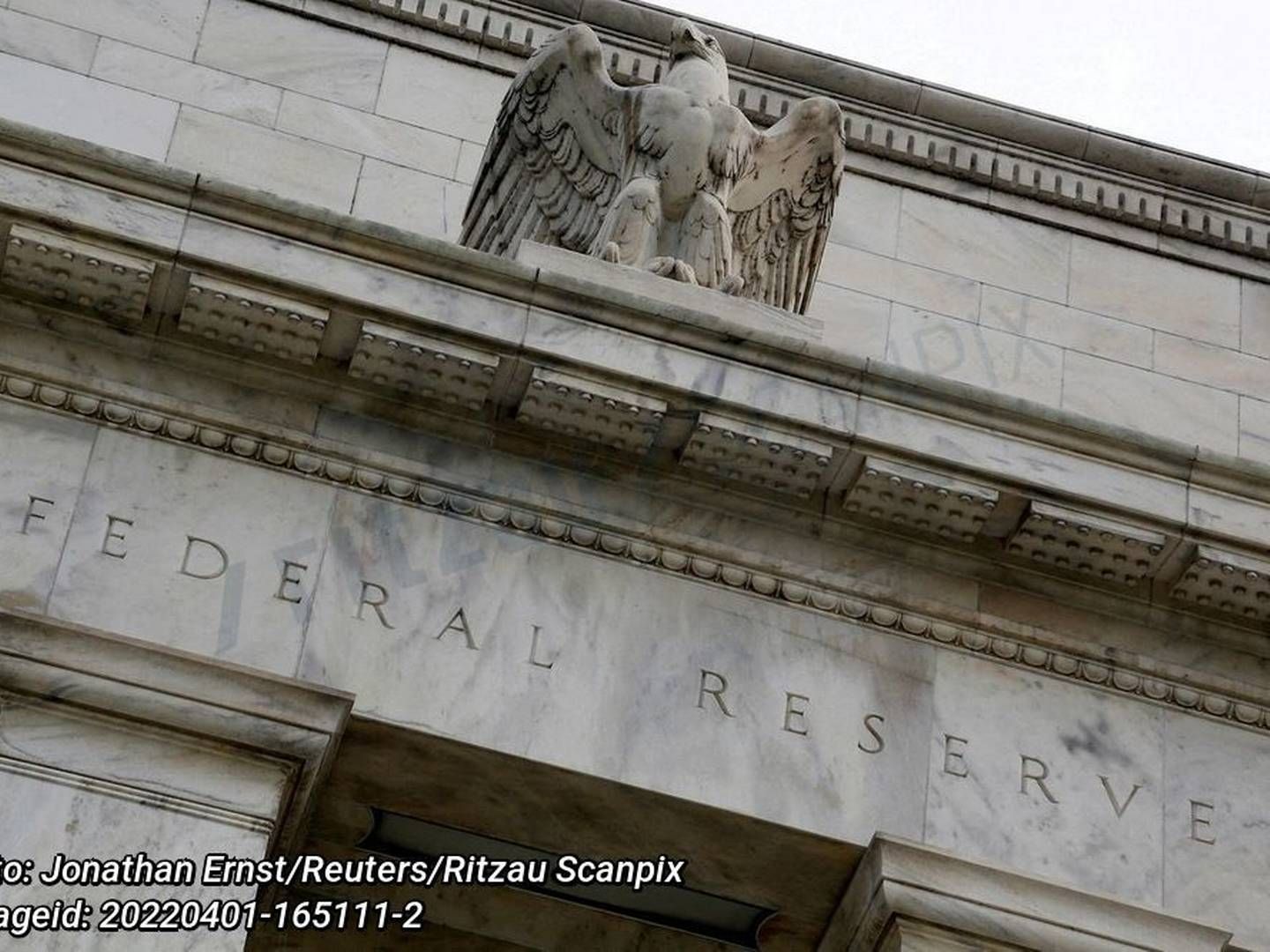 Den amerikanske centralbank, Federal Reserve, er gået i kamp mod høj inflation. Foto: Jonathan Ernst/Reuters/Ritzau Scanpix..