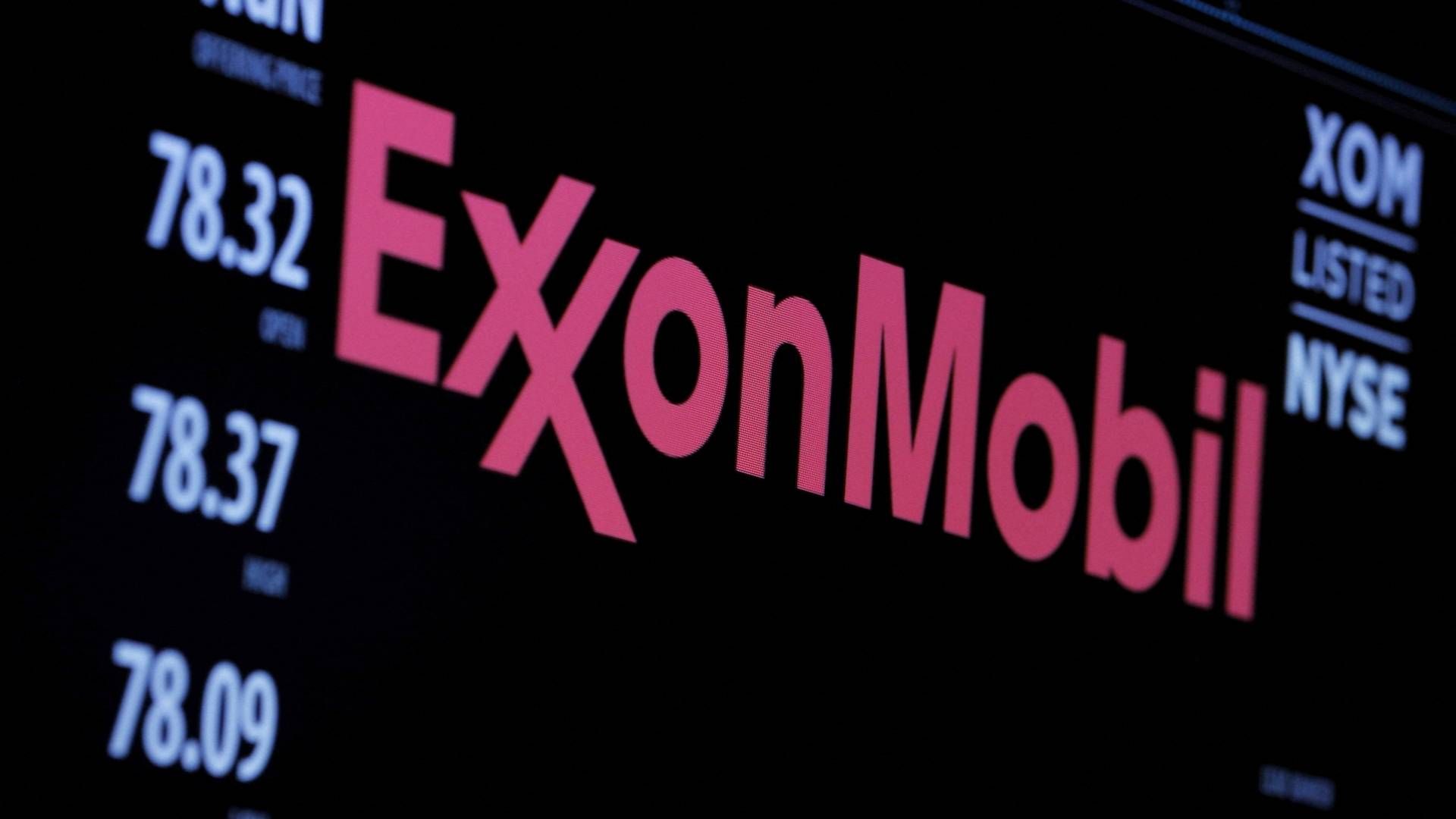 Olievirksomheden Exxon Mobil har voksende indtjening. | Foto: LUCAS JACKSON/Reuters / X90066