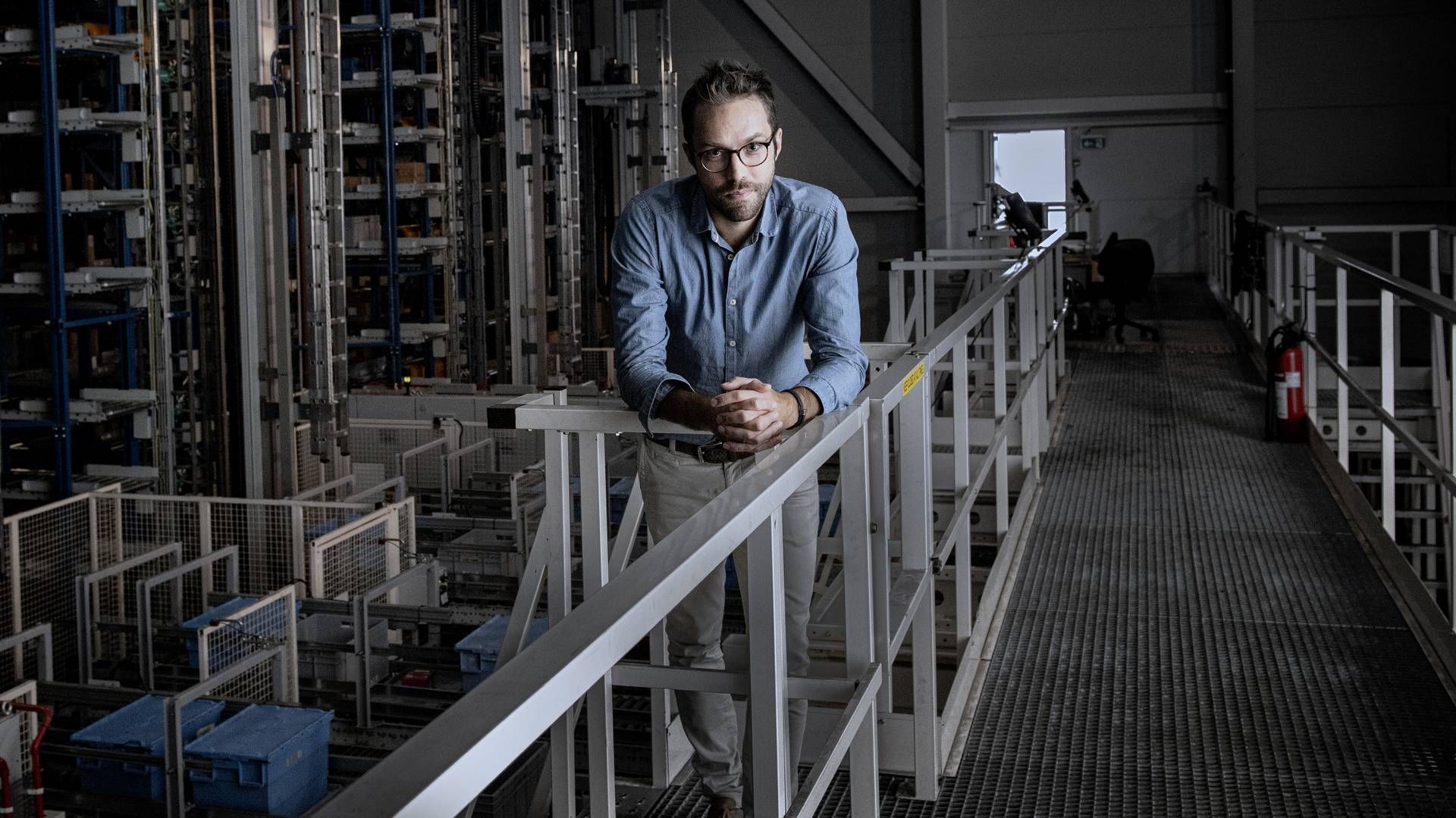 Thor Skov Jørgensen har siden 2020 stået i spidsen for Salling Groups digitale strategi som e-commerce-direktør. Han er tidligere kædedirektør for Føtex og COO i Netto International. | Foto: Casper Dalhoff/ERH