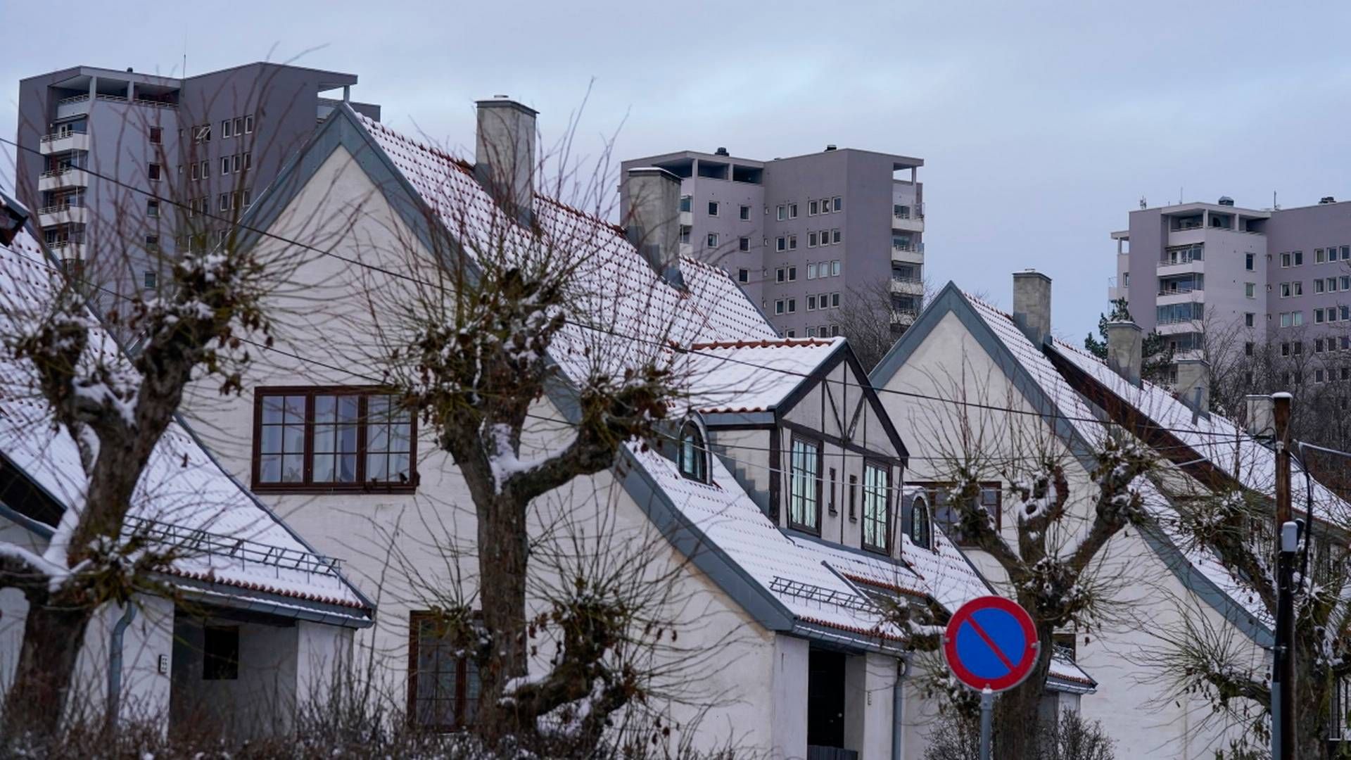 FULL STOPP? Det blir midlertidig forbud mot alle former for tiltak i påvente av at revidert småhusplan vedtas. | Foto: Lise Åserud / NTB