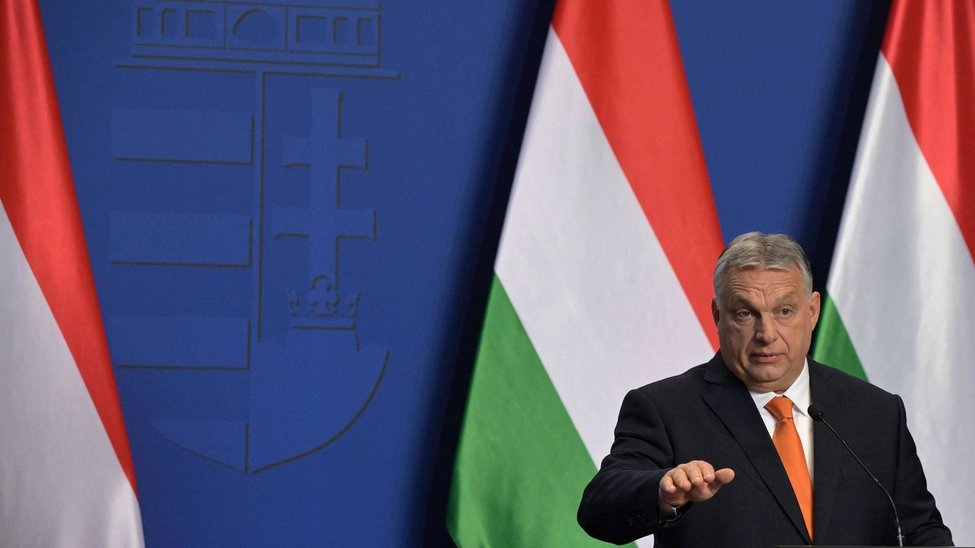 Ungarns premierminister Viktor Orban. | Foto: ATTILA KISBENEDEK/AFP / AFP