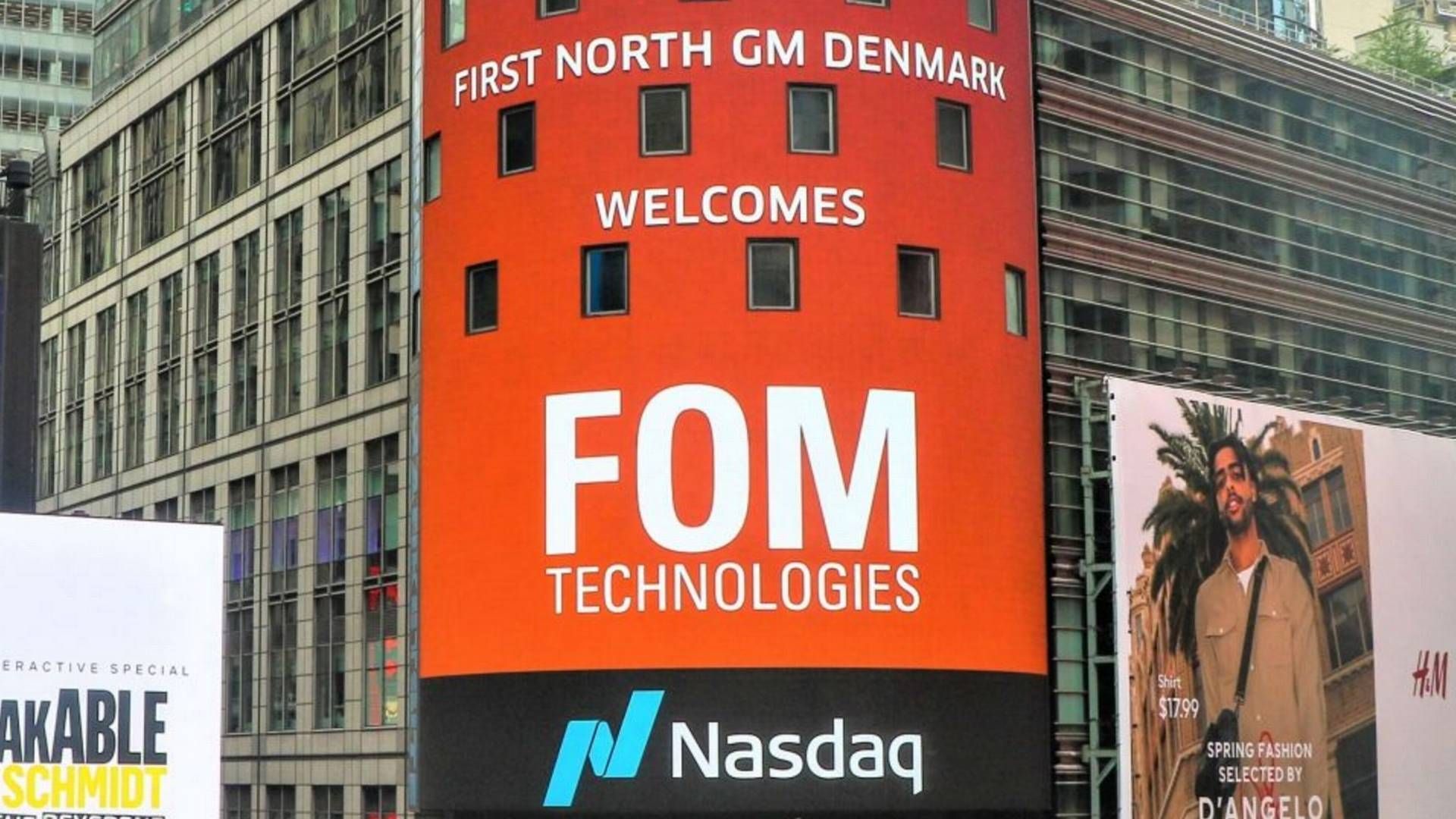 FOM Technologies satser på at rykke fra vækstbørsen til hovedmarkedet inden udgangen af året. | Foto: FOM Technologies/PR