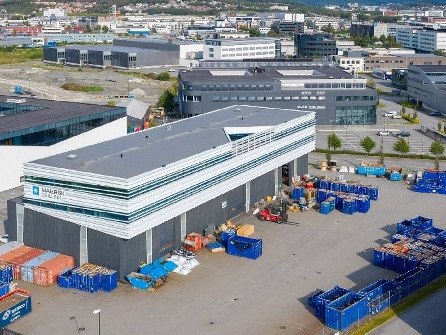 SOLGT: Bygget på cirka 7000 kvadratmeter er leid ut til Maersk Drilling Norge på en lengre leieavtale, og nå har et DNB Markets-syndikat solgt det til Grude & Klingsheim Eiendom. | Foto: DNB Næringsmegling
