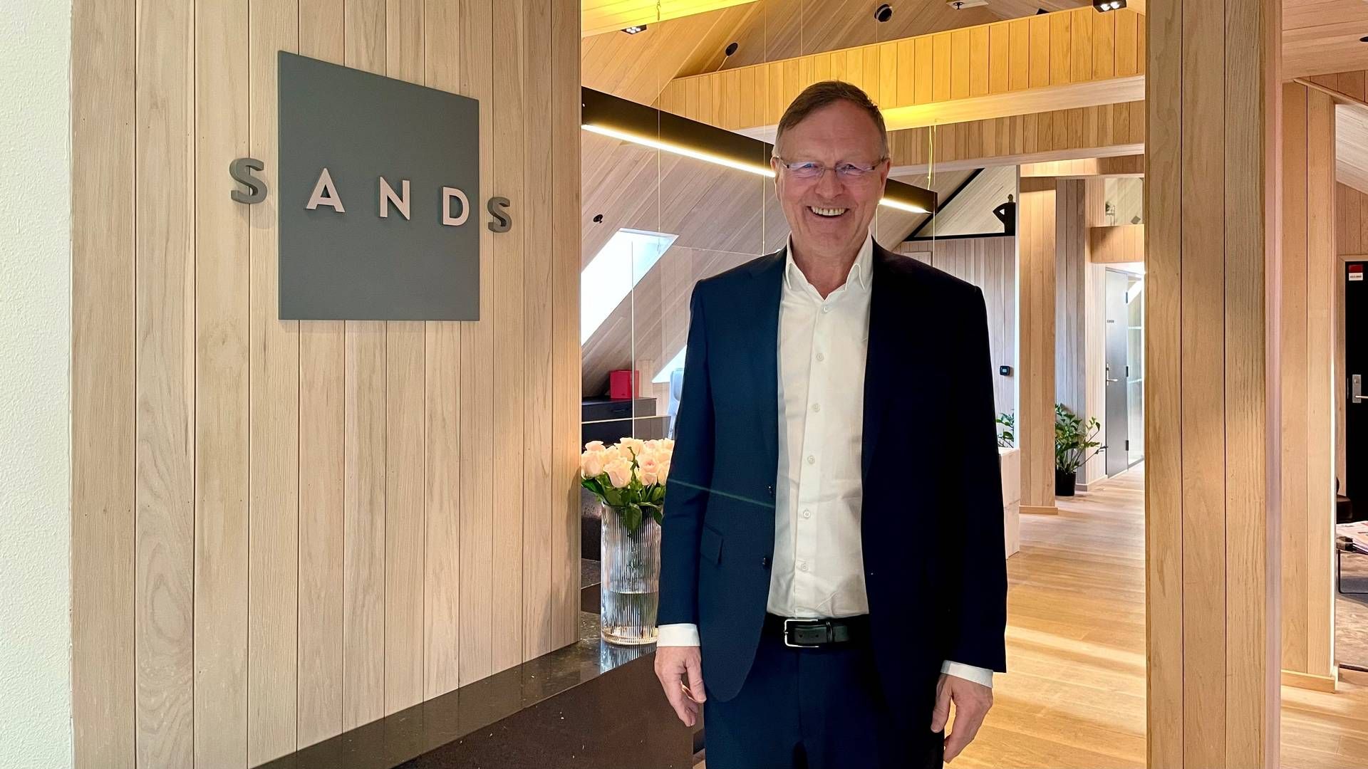 Morten Steenstrup grunnla advokatfirmaet SANDS for 33 år siden. | Foto: Tonje Waal Karlsen