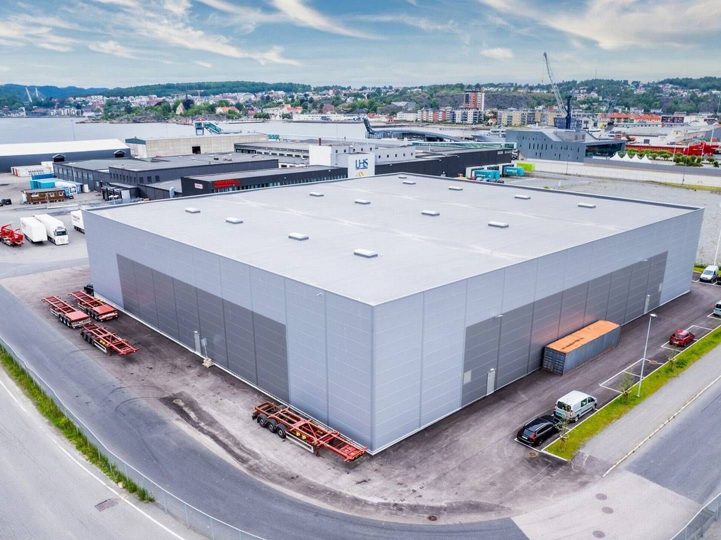 LOGISTIKK: Oslo Finans har kjøpt en eiendom med to logistikkbygg og utvidelsesmuligheter i Norges nest største containerhavn.