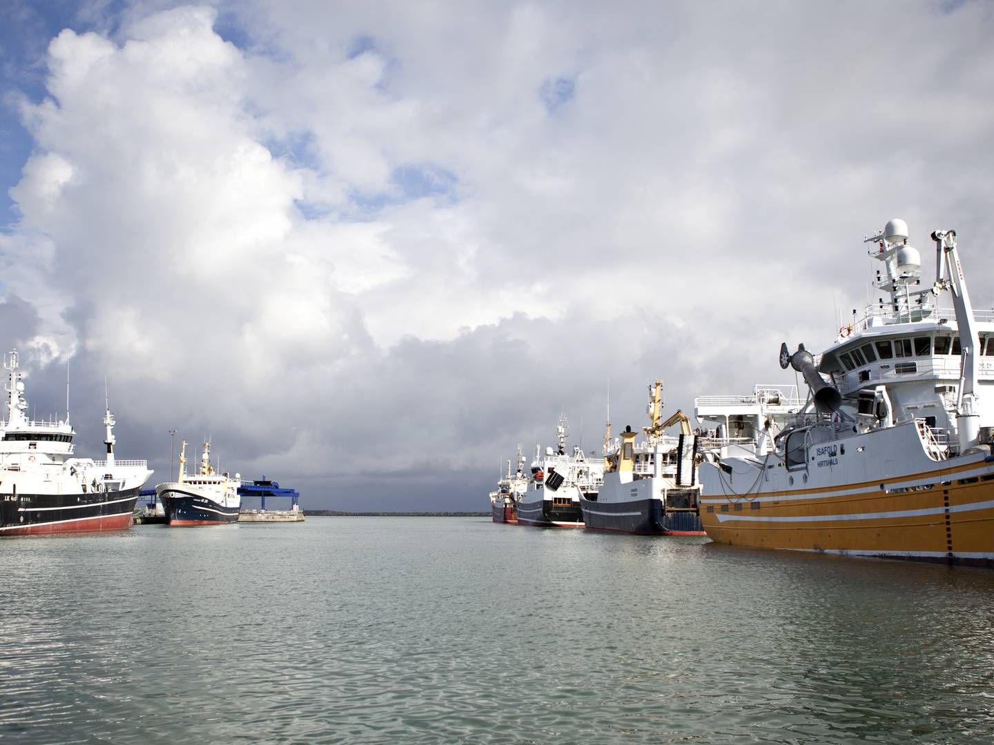 Hollandsk bomtrawler har været på ulovlig fisketur i Nordsøen. | Foto: Gorm Olesen/ERH