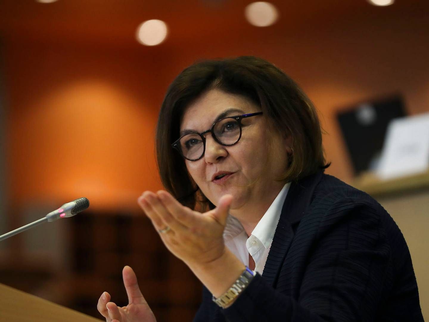 Adina Vălean, EU-kommissær for transport. | Foto: Francisco Seco/AP/Ritzau Scanpix