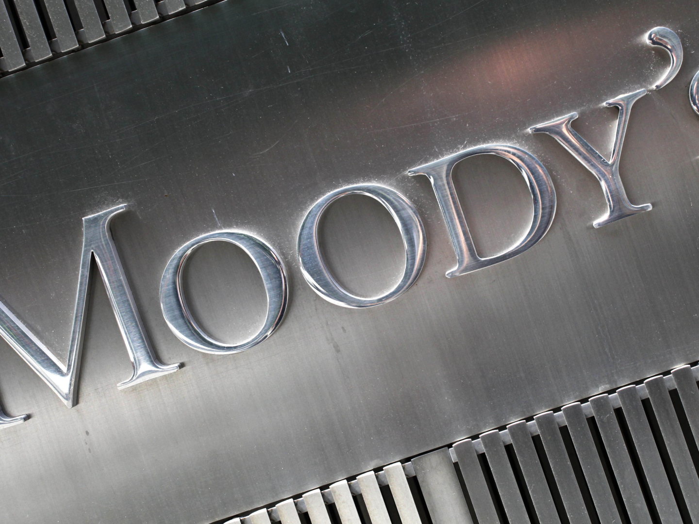 Der Schriftzug von Moody´s | Foto: picture alliance / AP Photo