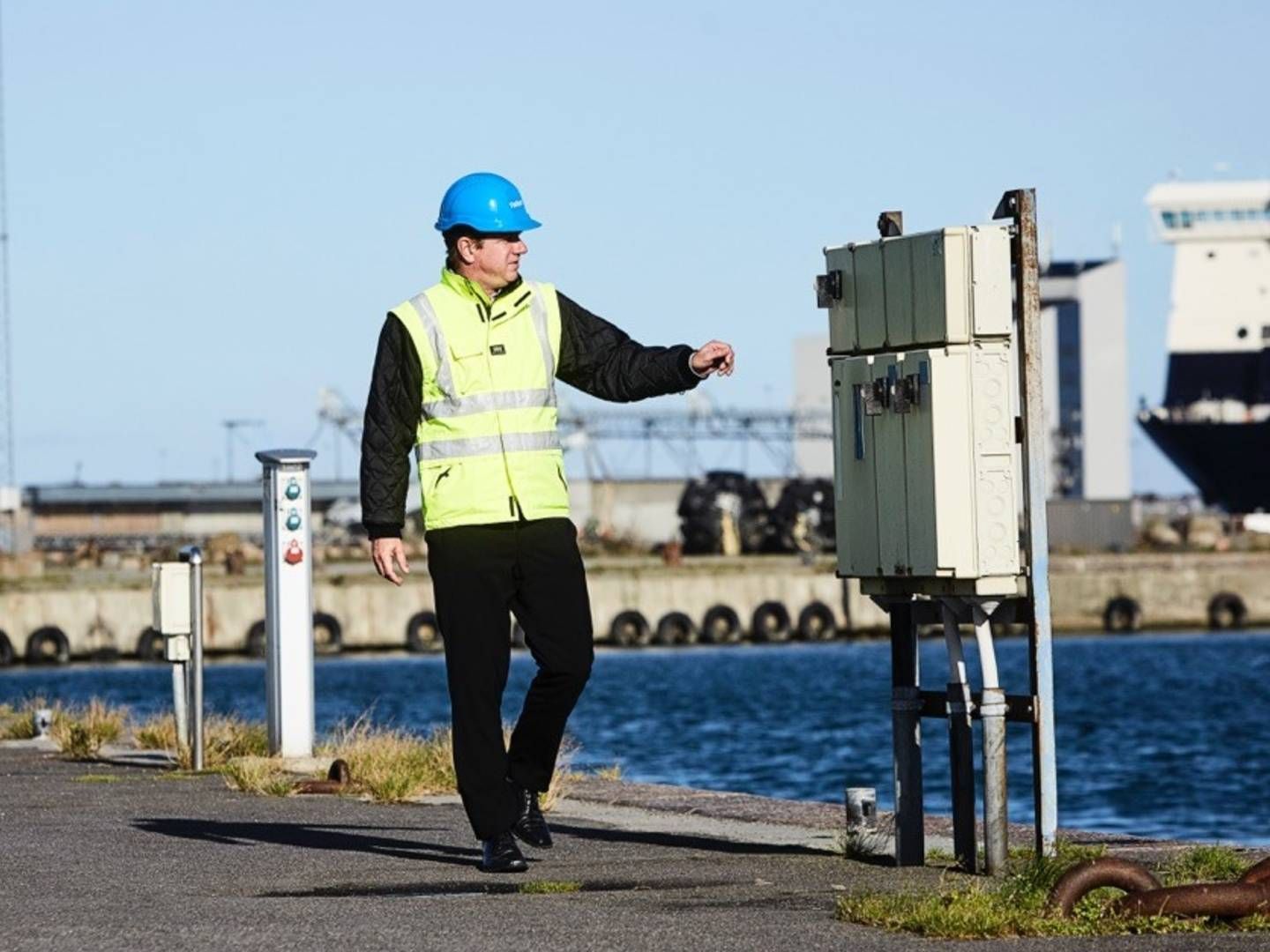 Thomas Bendtsen, afgående adm. direktør for Rønne Havn. | Foto: PR Port of Roenne