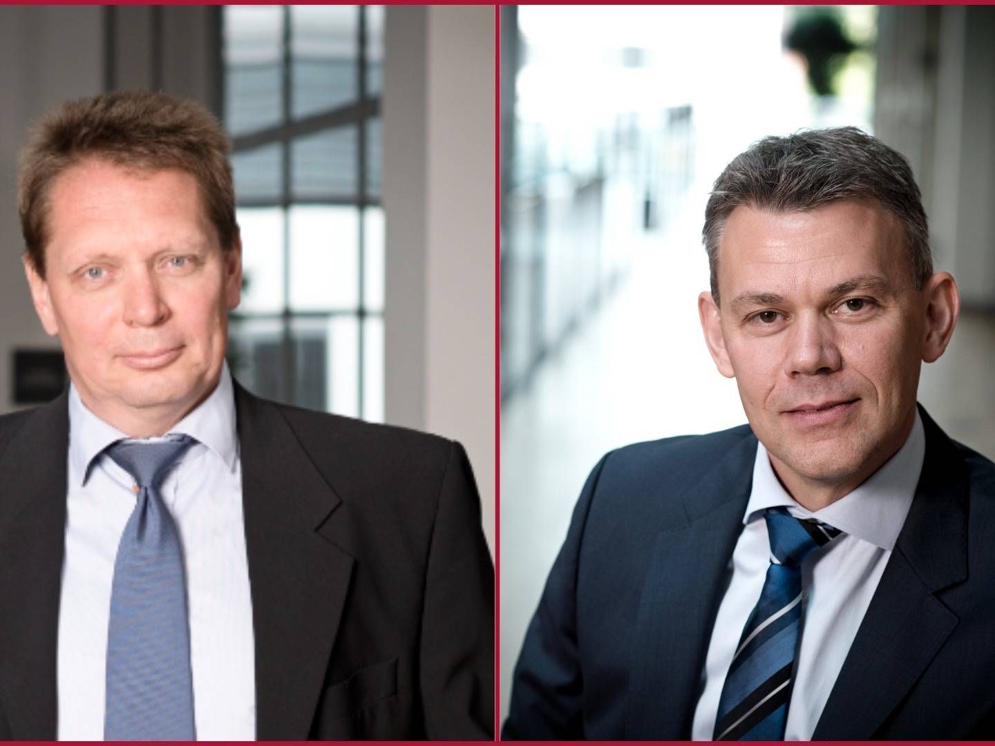 Henning Mortensen, head of Jyske Capital and Flemming Larsen, head of clients at Jyske Capital. | Photo: PR/Jyske Bank