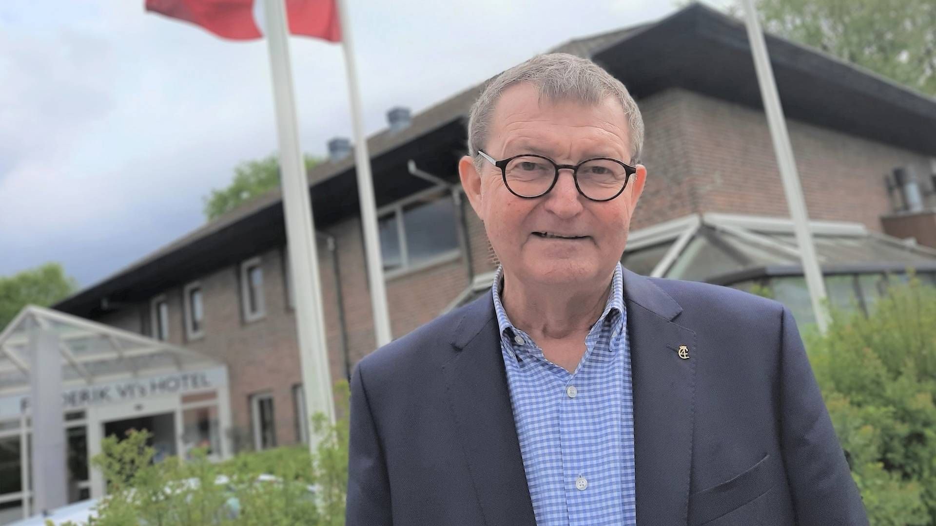 Jens-Peter Riis Jensen nævner dåbsattesten som en årsag til, at han stopper som bestyrelsesformand i GF Forsikring. Han blev valgt til posten i maj 2021. | Foto: PR/GF Forsikring