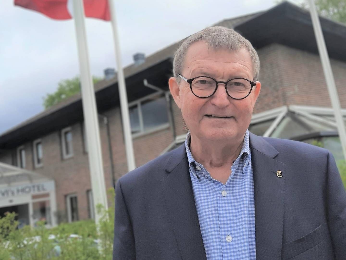 Jens-Peter Riis Jensen nævner dåbsattesten som en årsag til, at han stopper som bestyrelsesformand i GF Forsikring. Han blev valgt til posten i maj 2021. | Foto: PR/GF Forsikring