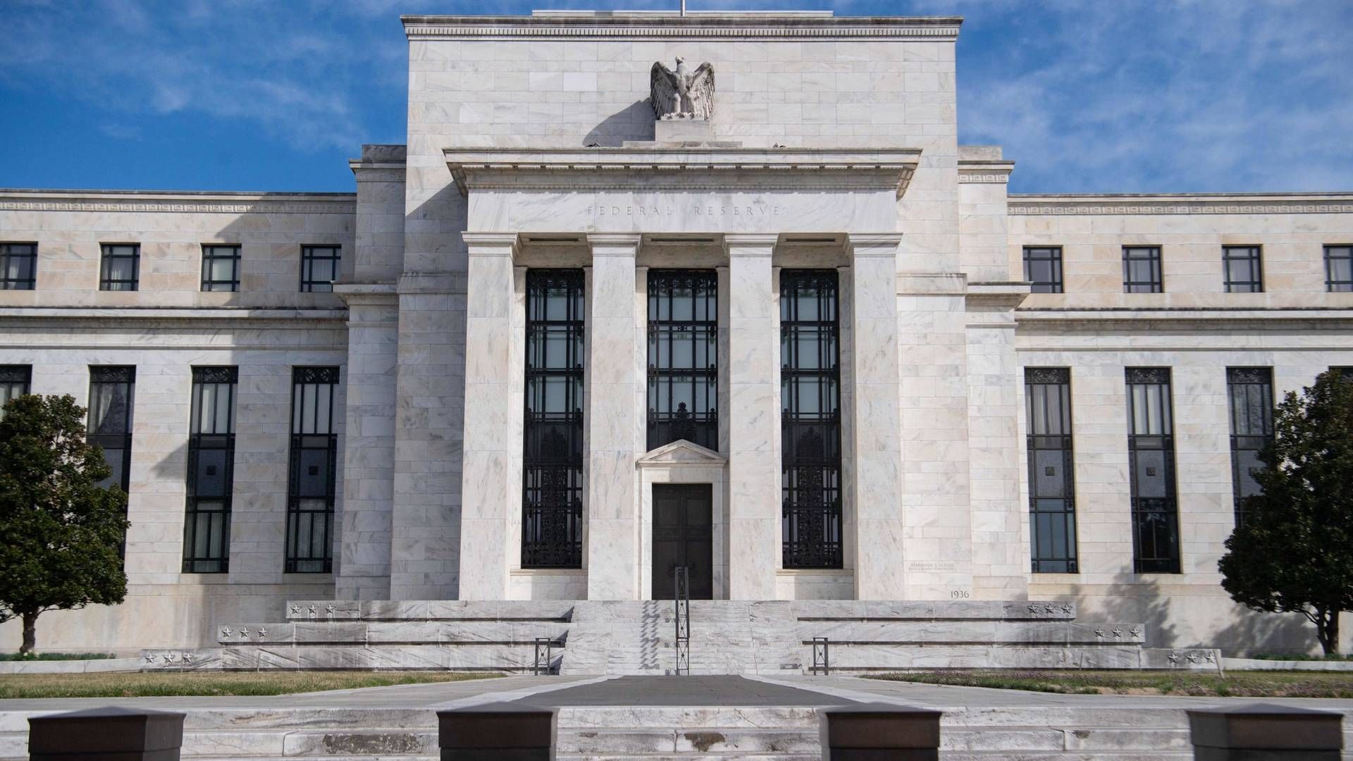 Den amerikanske centralbank hævede i marts renten for første gang siden 2018, og der er lagt op til yderligere forhøjelser i år. | Foto: SAUL LOEB/AFP / AFP