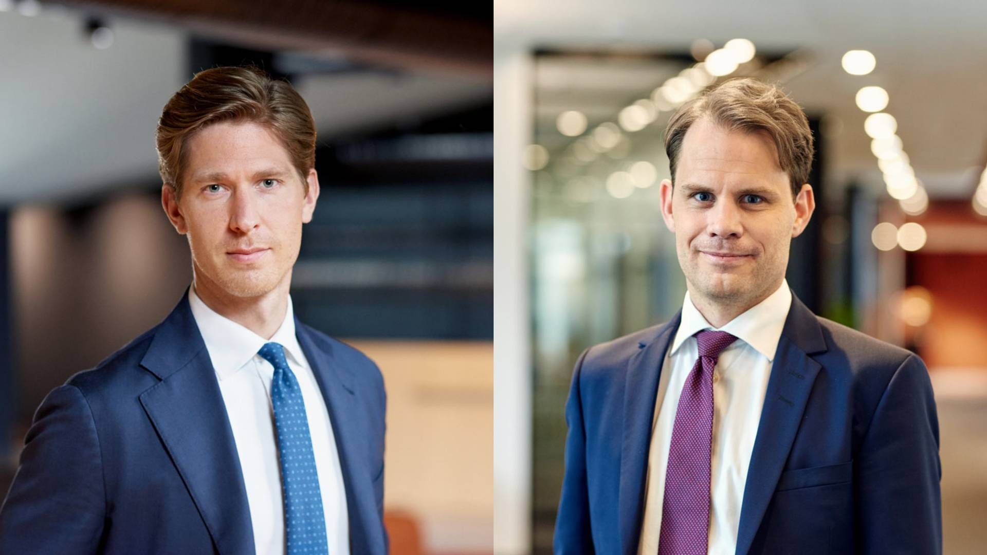 Fast advokat Lars Strøm Killengreen (t.v.) og partner Amund Berthelsen Erdal i CLP. | Foto: CLP