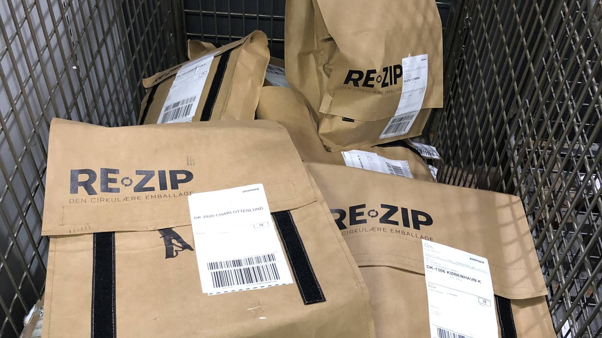 Den aarhusianske startup ønsker at udrulle en tværnational infrastruktur til cirkulær emballage. | Foto: Re-zip / PR