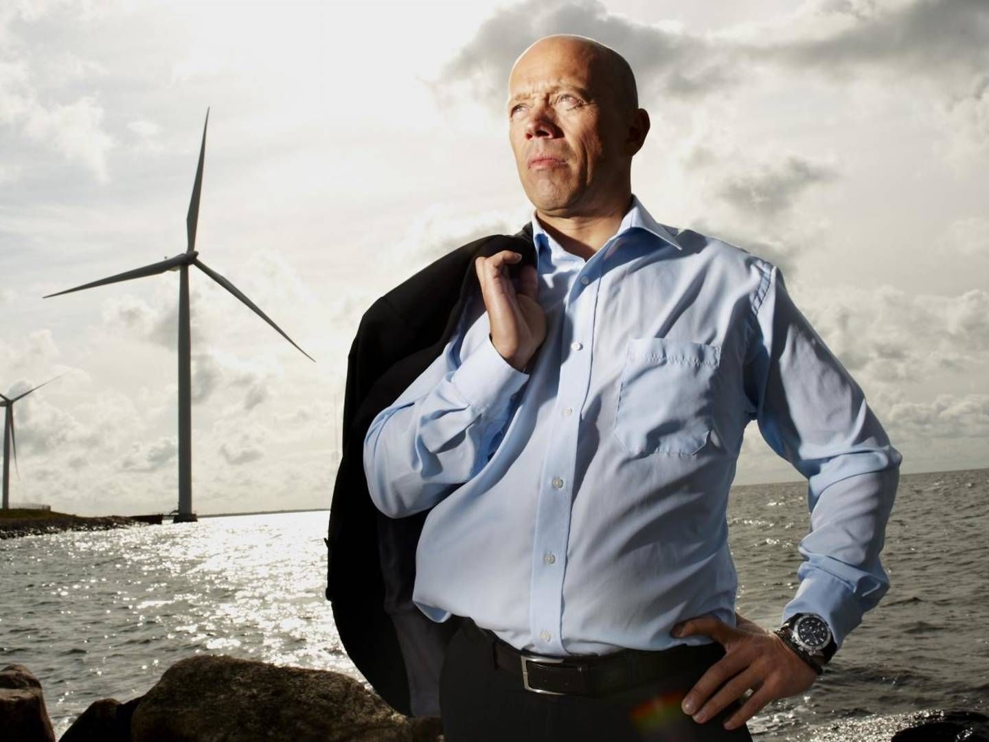 Jan Hylleberg, viceadministrerende direktør i Green Power Denmark, peger på, at der er behov for at skrue op for tempoet i udbygningen af vedvarende energi. | Foto: Wind Denmark