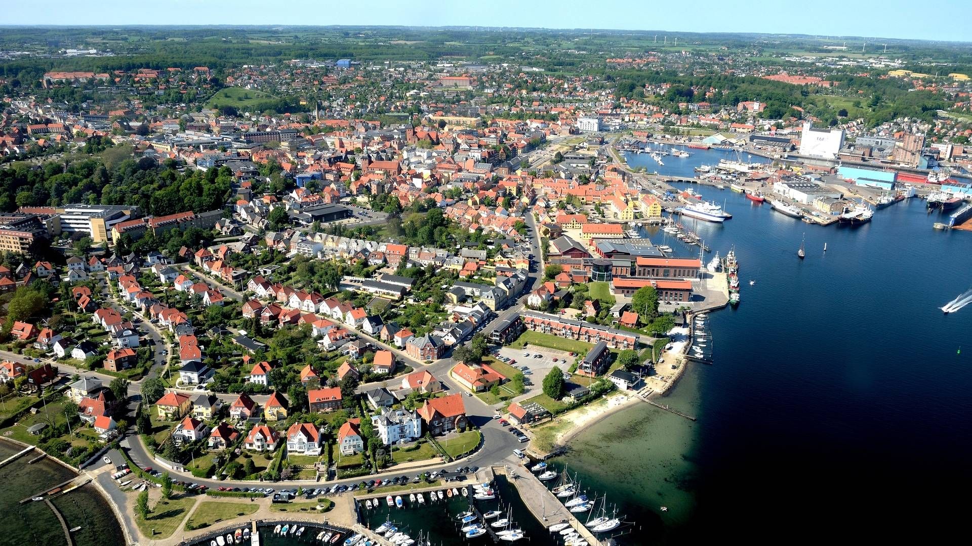 Svindelsagen har sendt chokbølger igennem det lokale erhvervsliv i Svendborg på Sydfyn. | Foto: Colourbox / Knud Erik Christensen