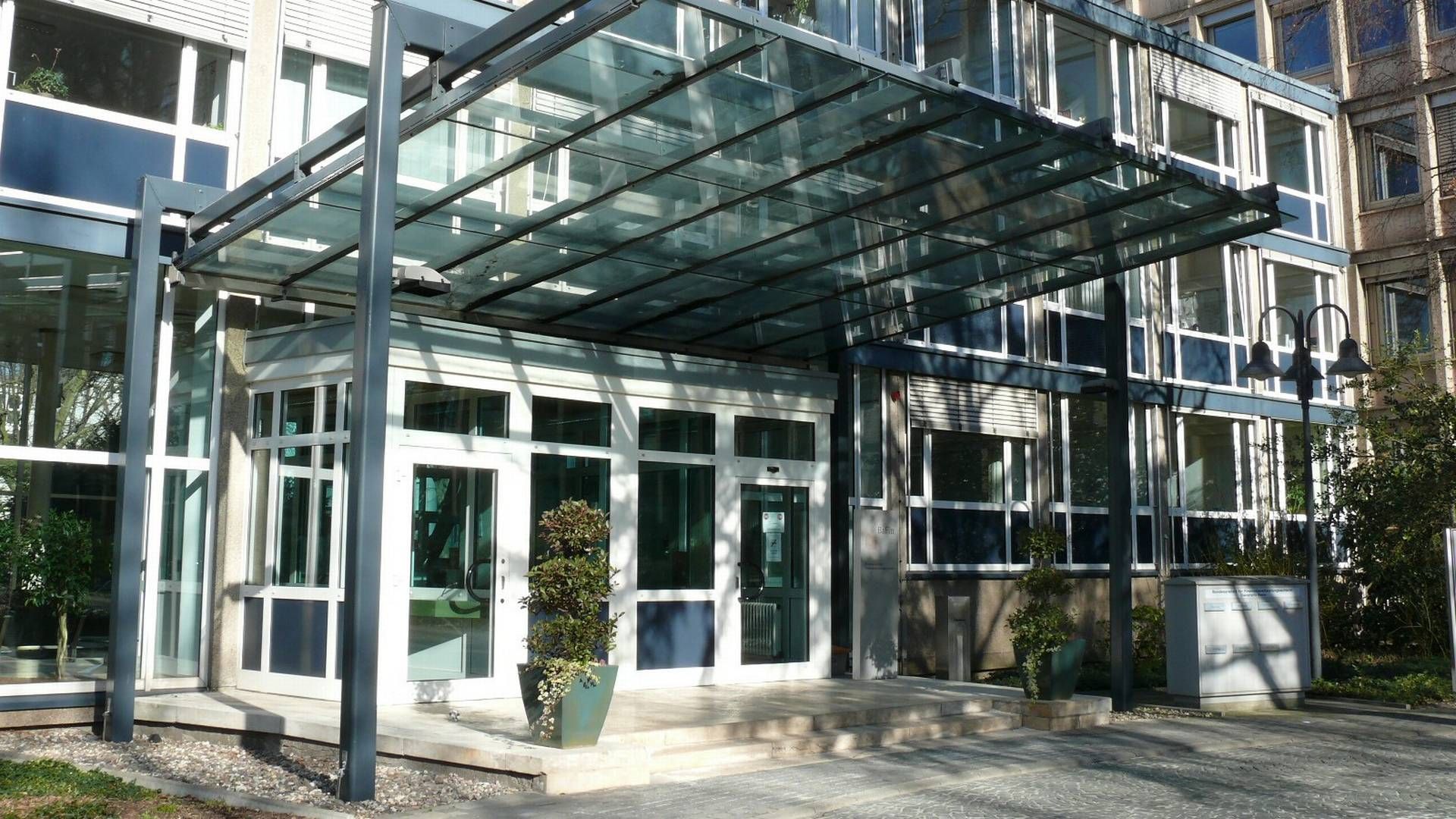 Der Eingang der BaFin in Bonn | Foto: BaFin