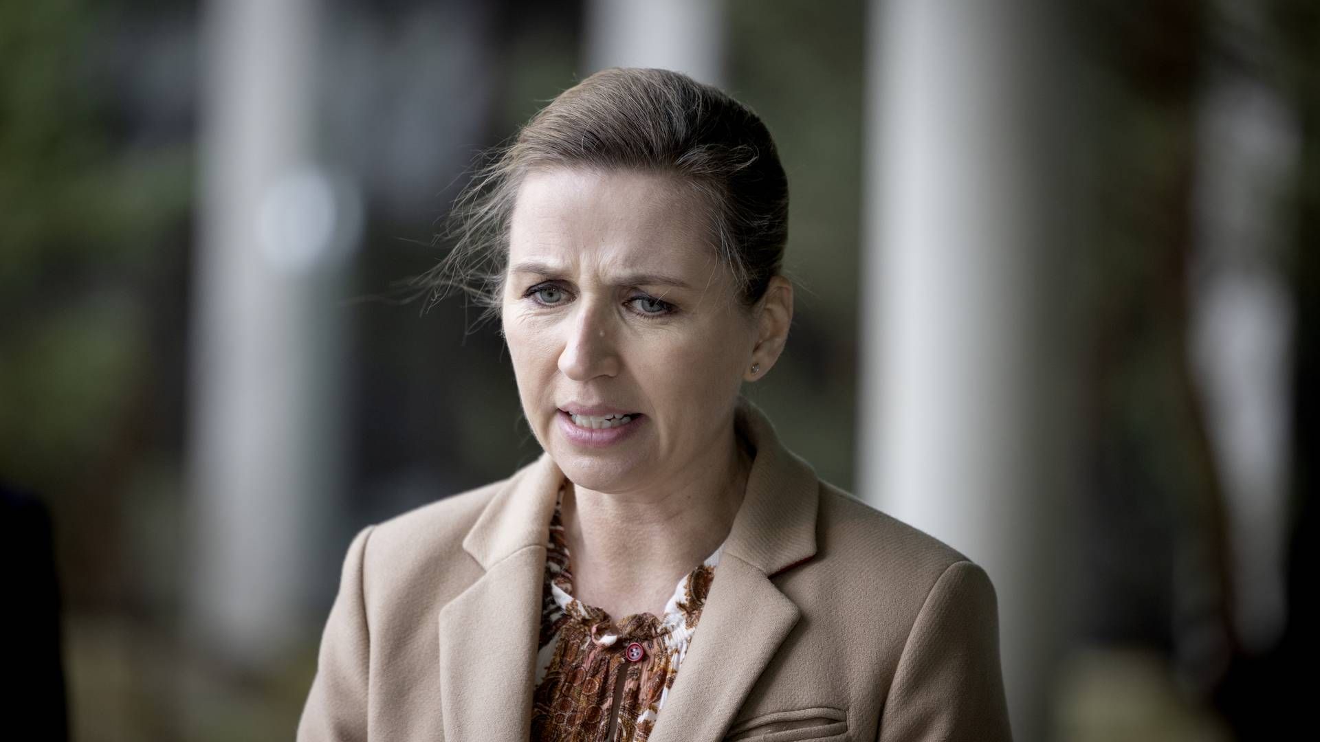 Mette Frederiksen tager til Kyiv. | Foto: Jesper Houborg/Politiken