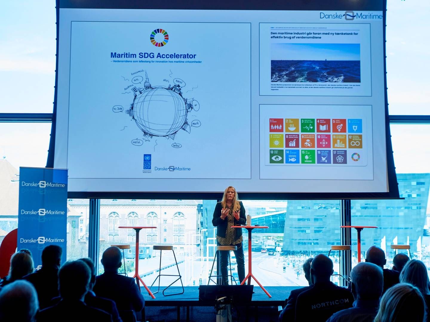 Brancheorganisationen Danske Maritime afholdt onsdag årsdag i København. | Foto: Carsten Lundager / Danske Maritime