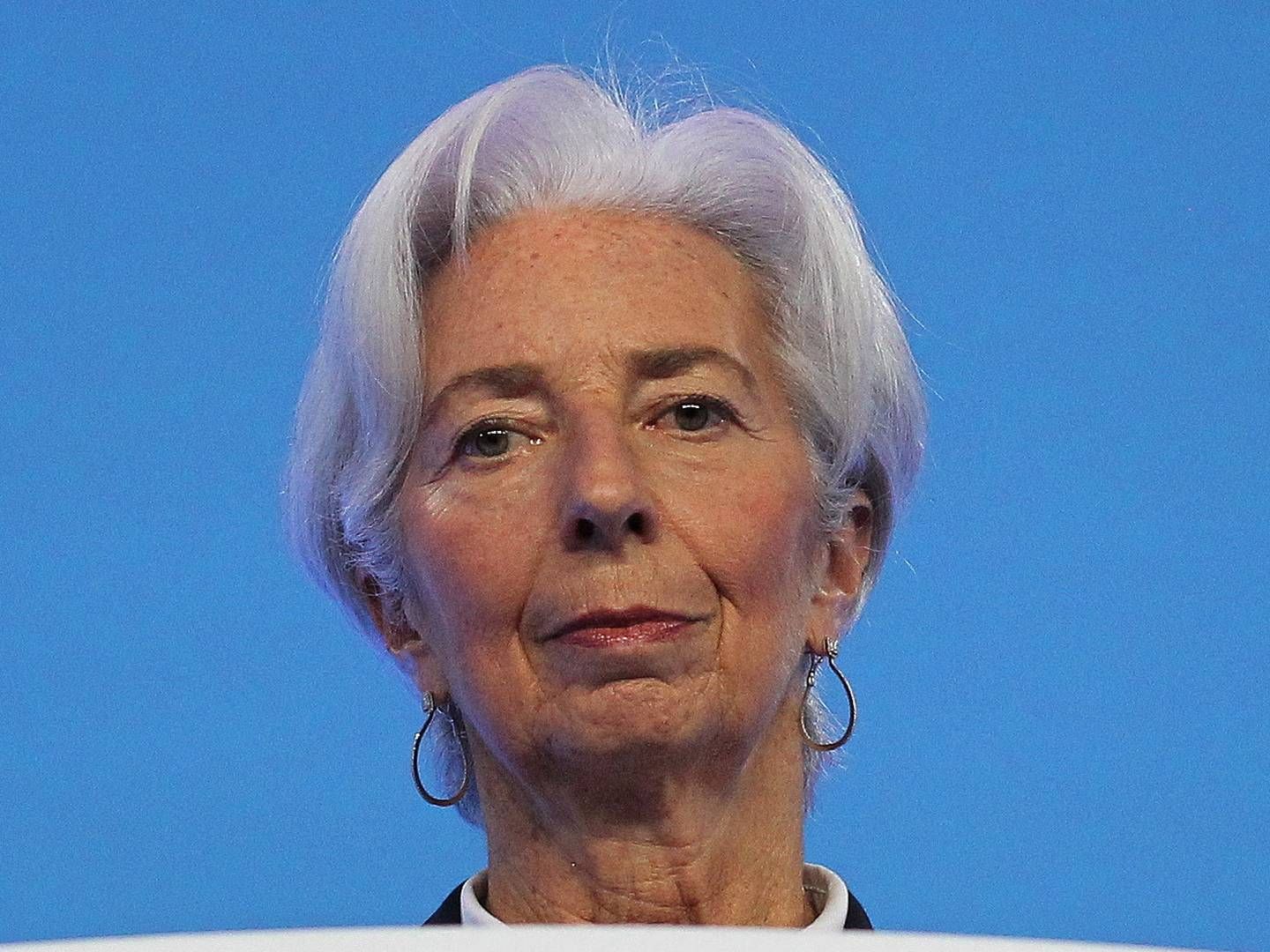 Christine Lagarde er chef for Den Europæiske Centralbank. | Foto: POOL/REUTERS / X80003