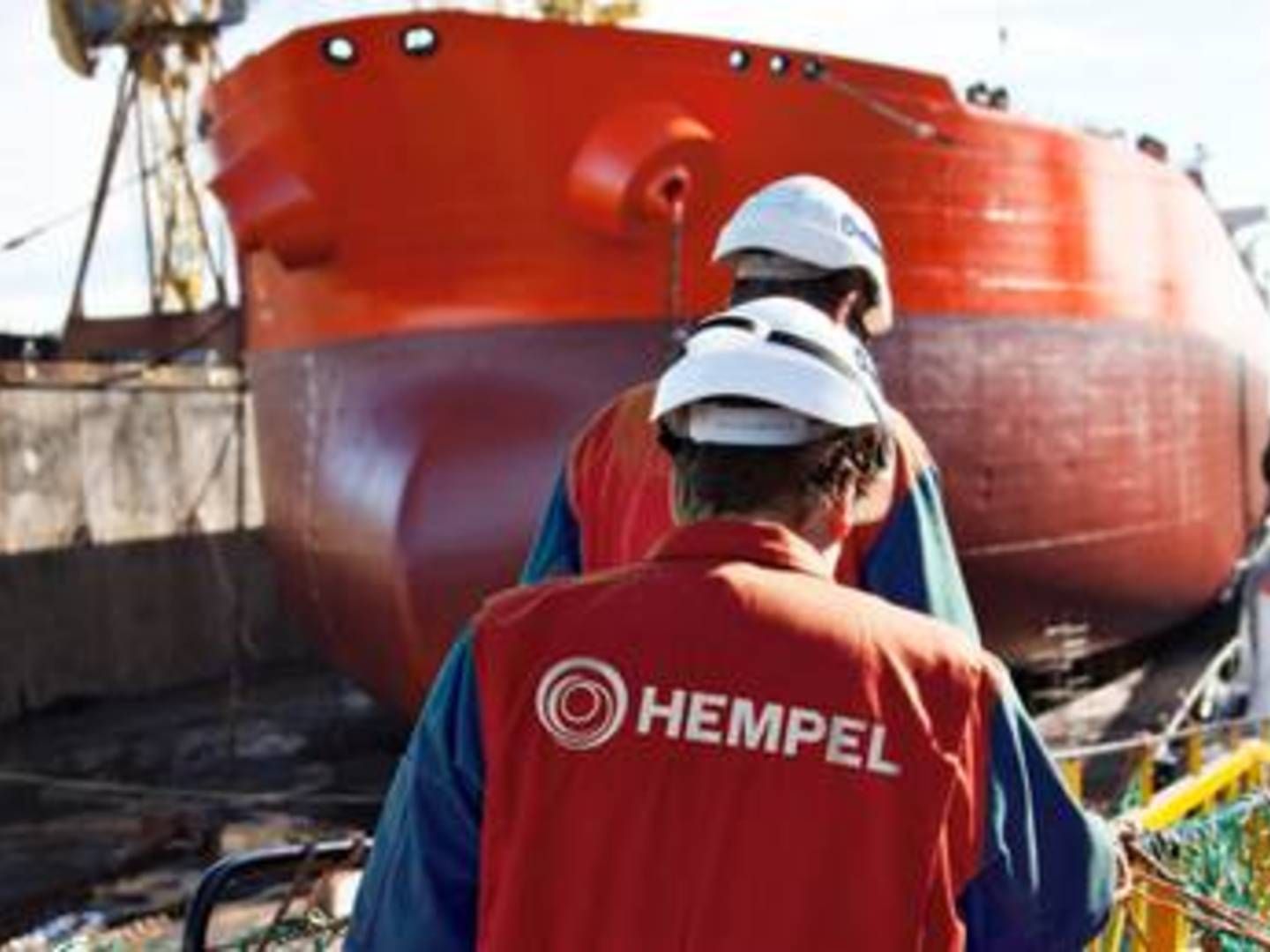Hempel er storleverandør af skibsmaling. | Foto: Hempel PR