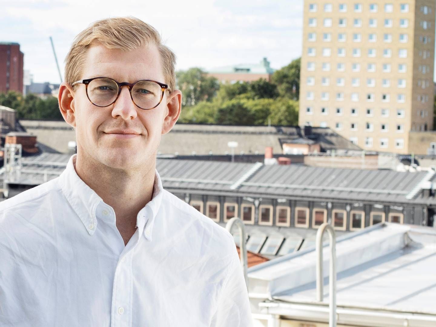 BYTTER JOBB: Christoffer Börjesson skal lede Newsec Digital Accelerator. | Foto: Lars Trangius / Fastighetsägarna