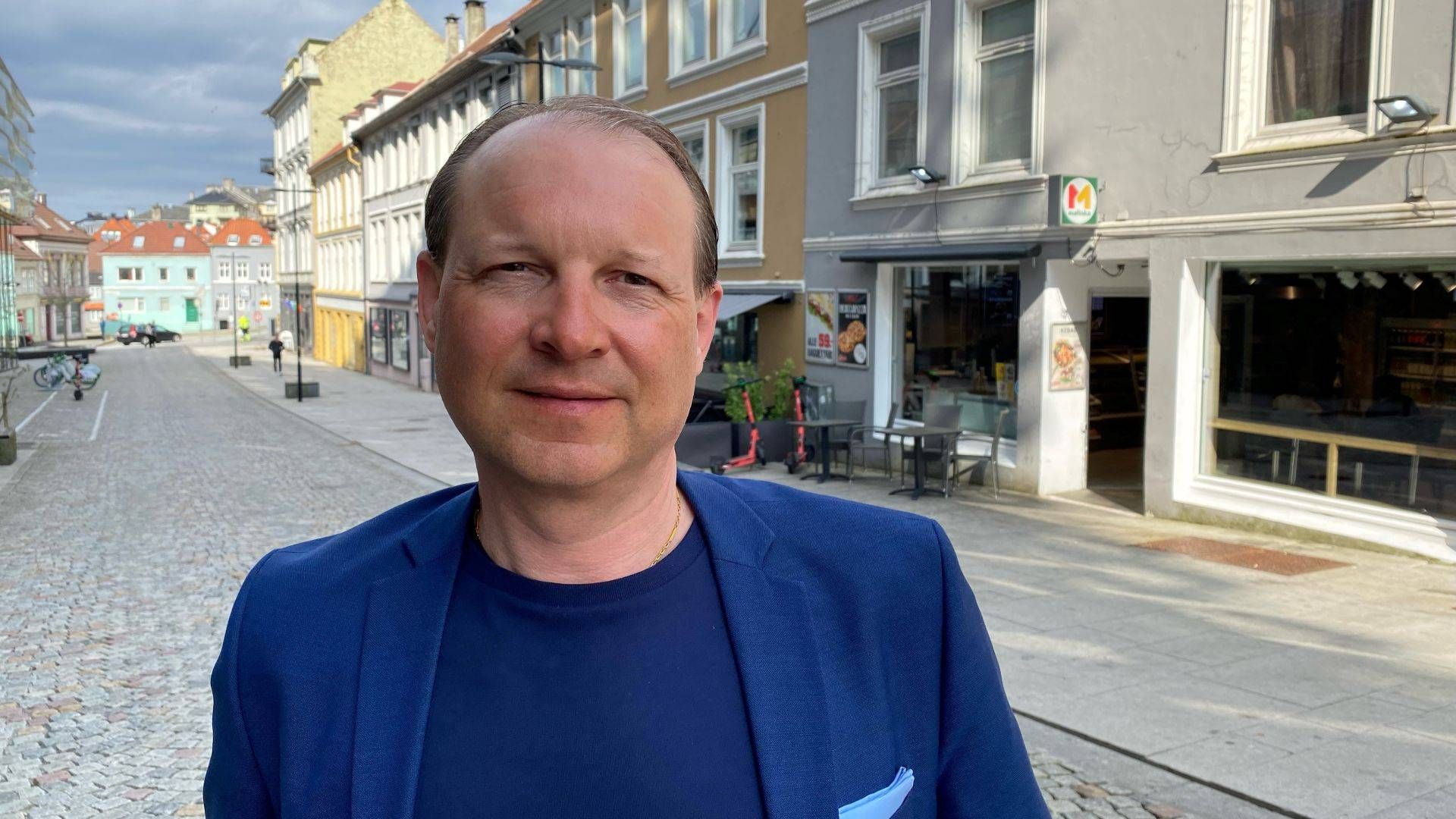 Direktør for sal og marknad i Frende Erik Bjordal er uroa over at mange unge blir ståande utanfor arbeidslivet etter pandemien. | Foto: Joar Grindheim