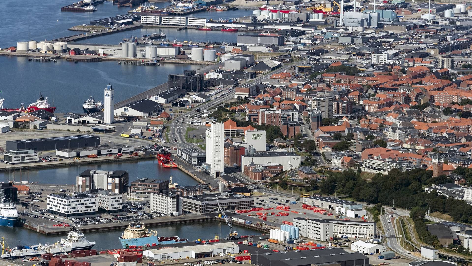 En mand har mistet liv under arbejder på Esbjerg Havn. | Foto: ESBJERG KOMMUNE PR