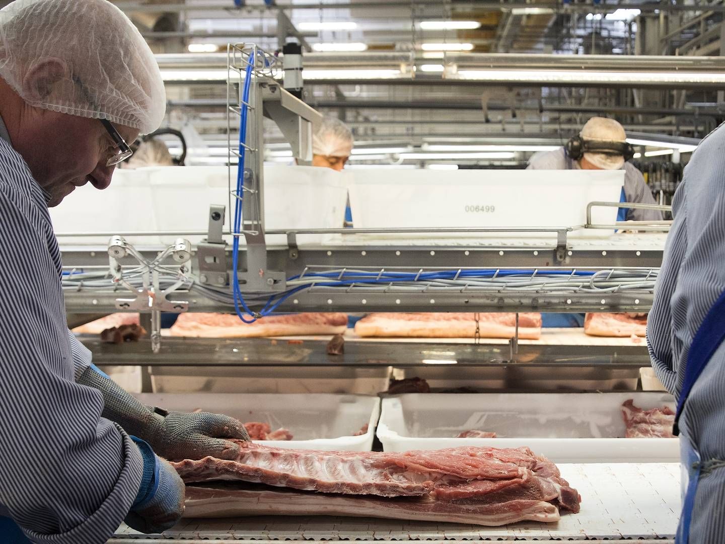 Danish Crowns slagterier anvender naturgas i en række processer og er derfor afhængige af alternativer, hvis der skulle blive lukket for forsyningerne som følge af mangel. | Foto: Finn Frandsen