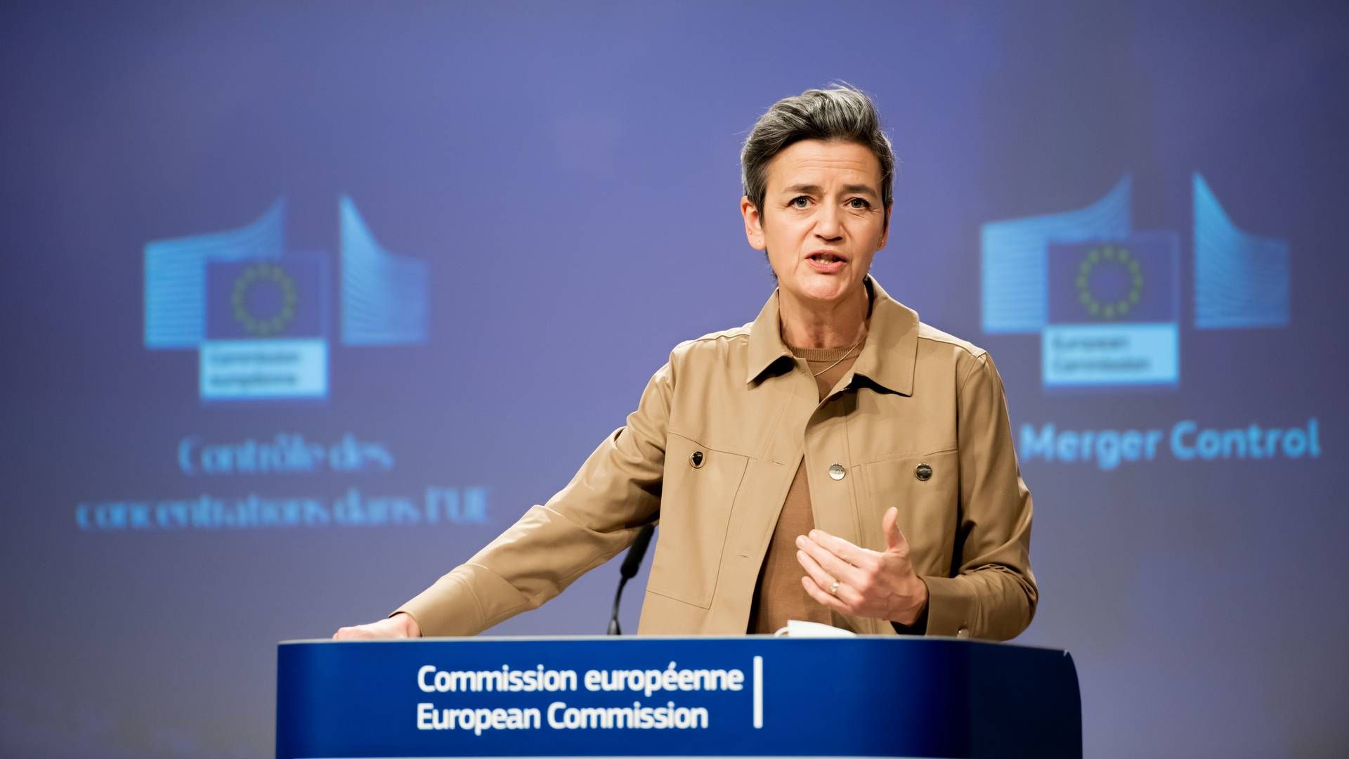 Margrethe Vestager har opnået enighed i EU om at give techgiganter mere ansvar for indholdet på deres platforme. | Foto: Jennifer Jacquemart / European Union/European Commission