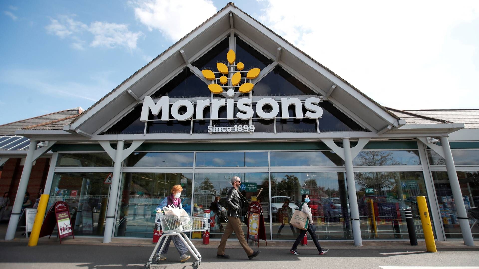 Morrisons er Storbritanniens fjerdestørste supermarked efter Tesco, Sainsbury’s og Asda. | Foto: Peter Cziborra/Reuters/Ritzau Scanpix